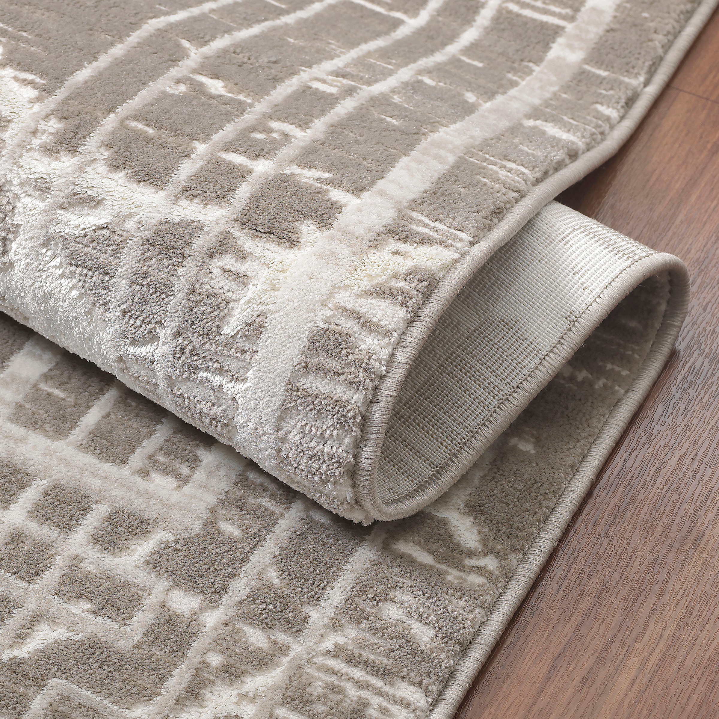 Sanat Teppich »Harmony 3214«, rechteckig, 12 mm Höhe, abstrakter Kurzflorte günstig online kaufen