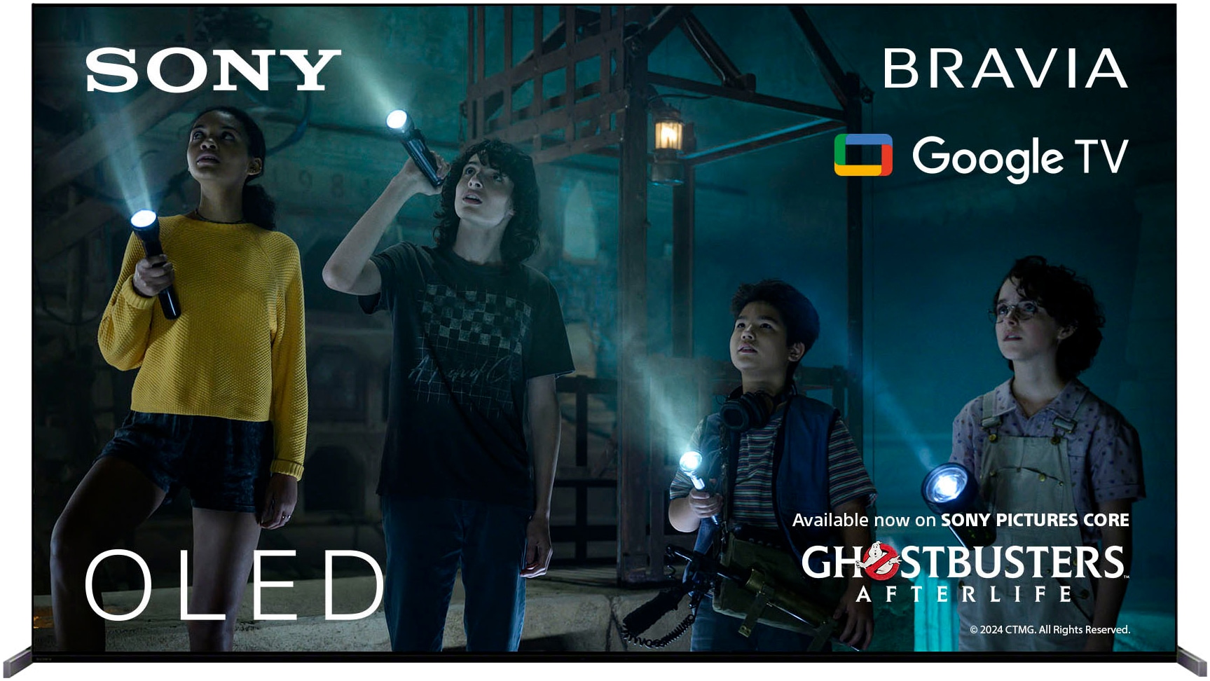 Sony OLED-Fernseher »XR-83A80L«, 4K Ultra HD, Google TV-Smart-TV-Android TV, Smart-TV, TRILUMINOS PRO, BRAVIA CORE, mit exklusiven PS5-Features