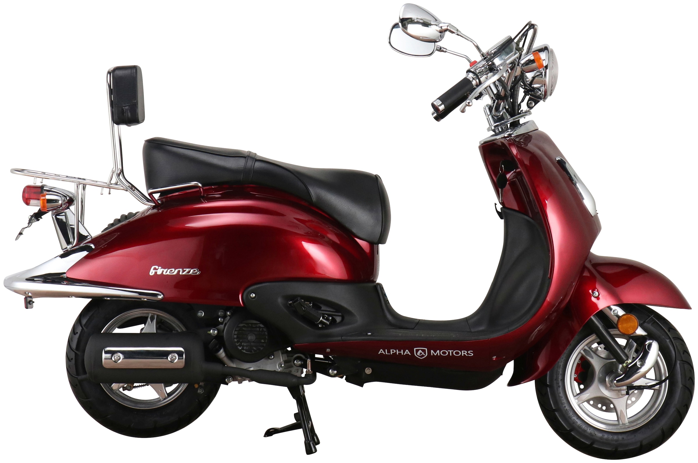 Alpha Motors Motorroller »Retro Firenze«, 50 cm³, 25 km/h, Euro 5, 2,72 PS, im Retro-Look