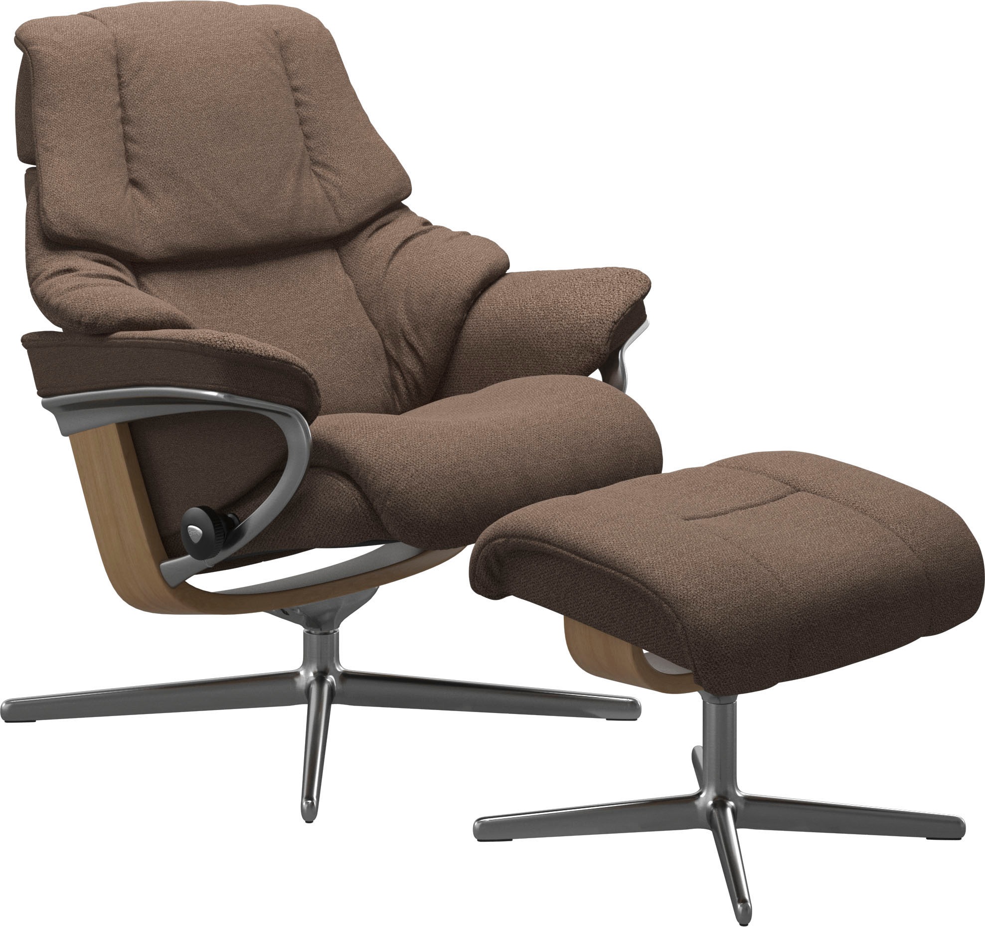 Stressless® Relaxsessel »Reno«, (Set, Relaxsessel mit Hocker), mit Hocker, günstig online kaufen