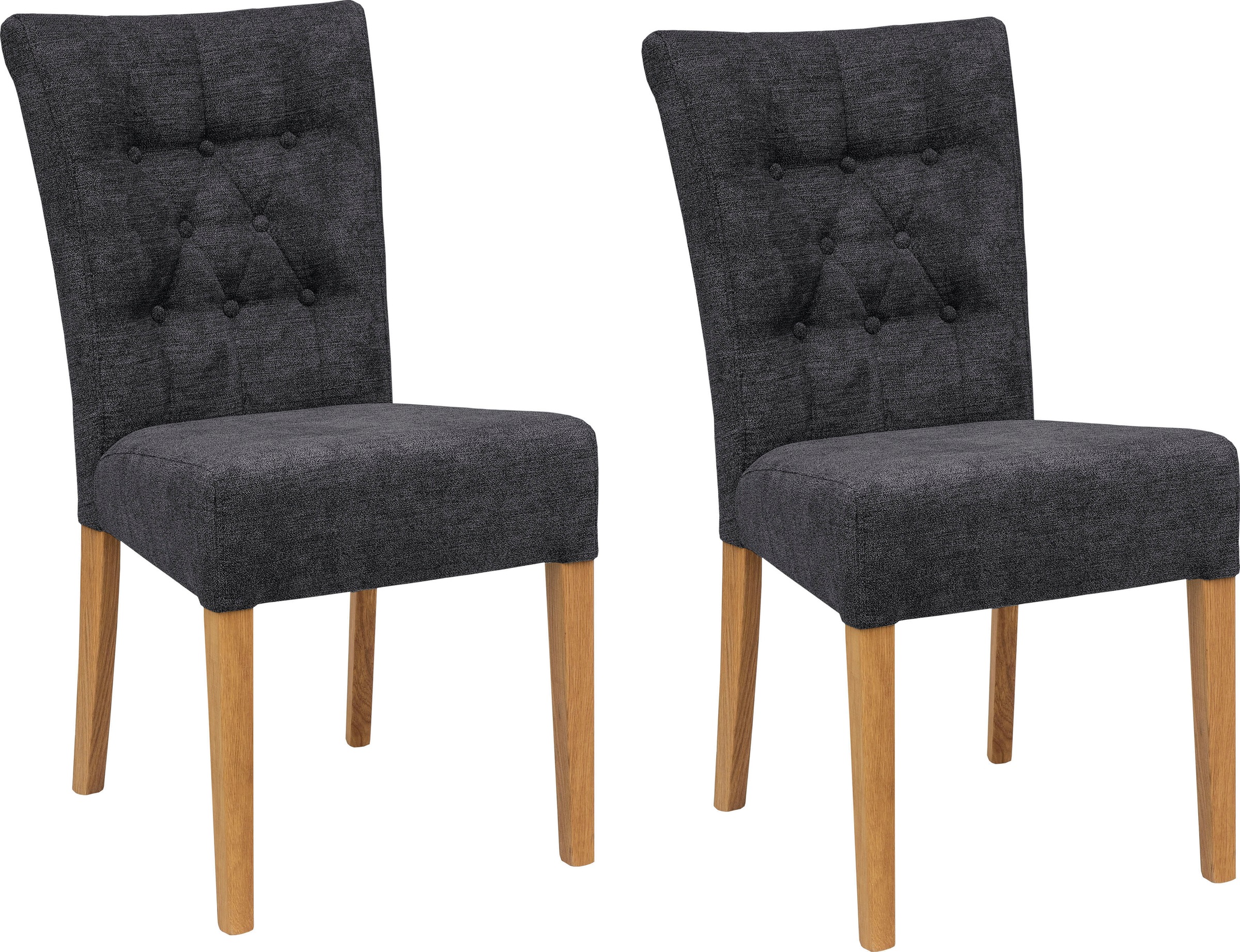 Home affaire Polsterstuhl »Queen«, (Set), 6 St., Feinstruktur, Esszimmerstu günstig online kaufen