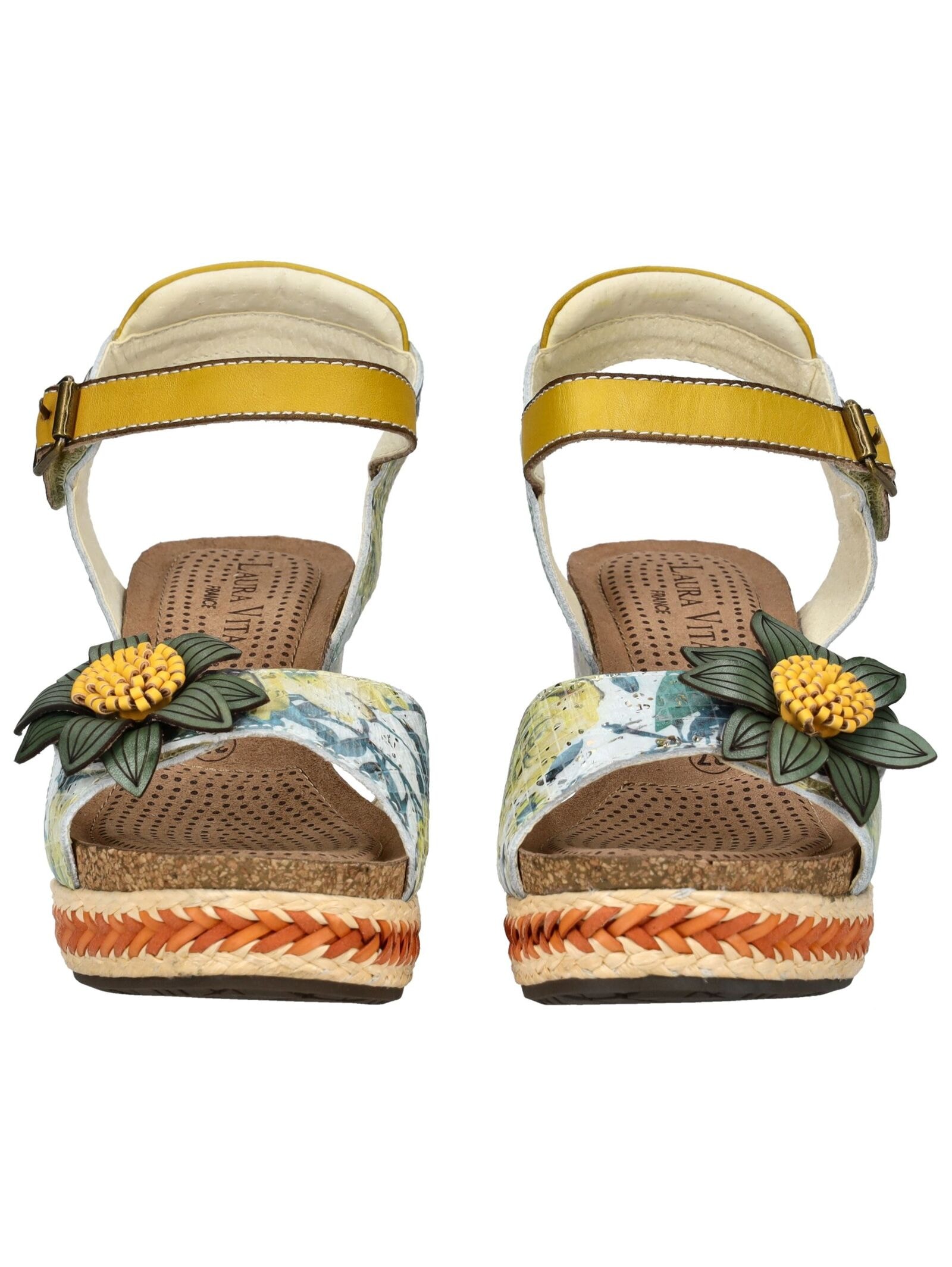 LAURA VITA Keilsandalette »LAURA VITA Sandalen Leder«
