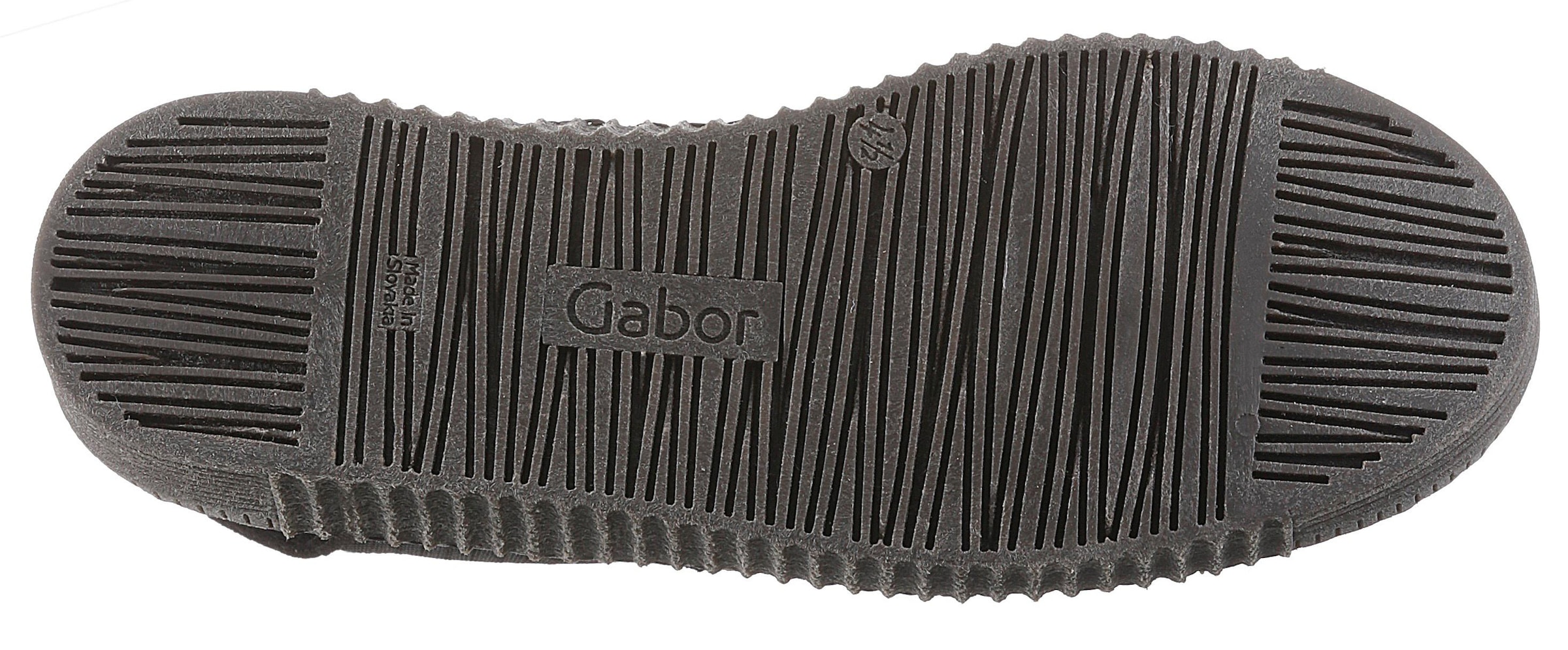Gabor Chelseaboots, Plateau, Stiefelette, Schlupfschuh mit dezenten Kontrastnähten