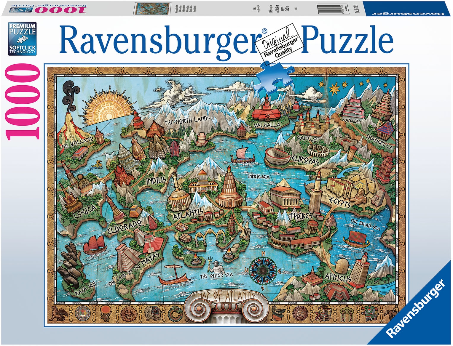 Ravensburger Puzzle »Geheiminsvolles Atlantis«, FSC® - schützt Wald - weltweit; Made... kaufen