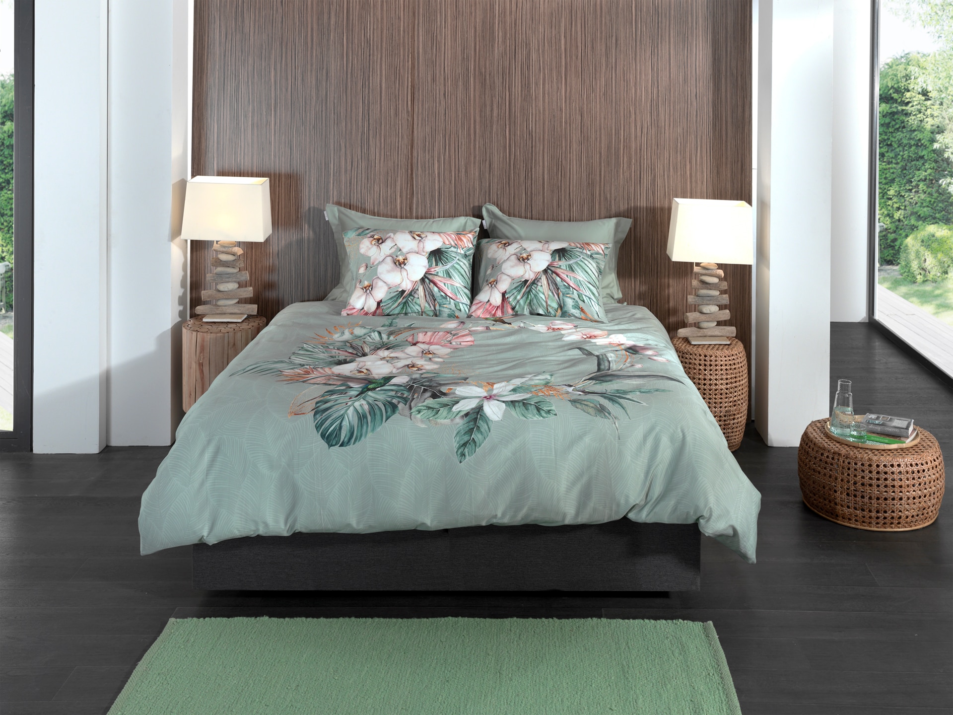 Heckett & Lane Bettwäsche »Heckettlane Bettwäsche Ana« 2 Bettwäsche aus 100% Baumwolle, hochwertige Mako-Satin, ab 135x200 cm.