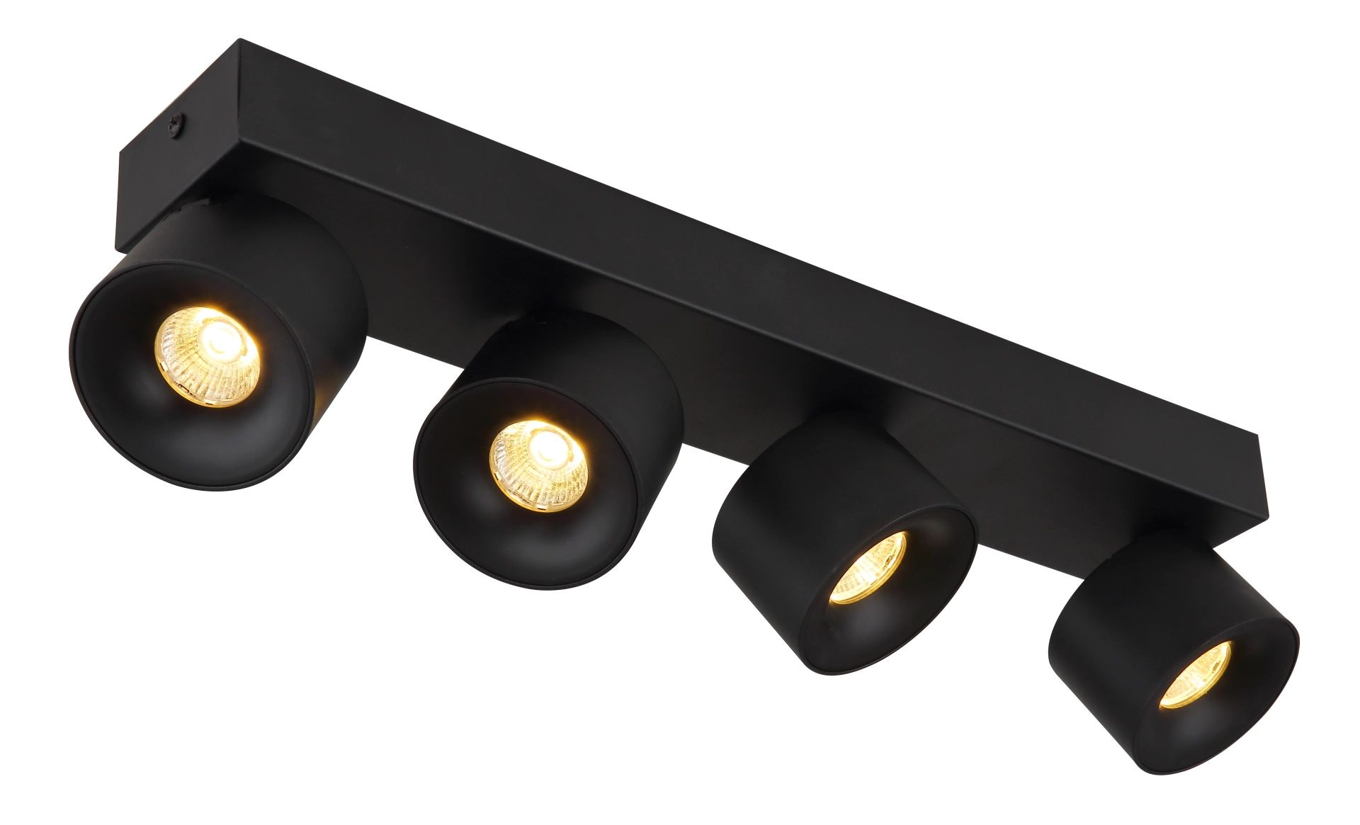 GLOBO LIGHTING LED Deckenstrahler »RAE«, 4 flammig, Leuchtmittel LED-Modul | LED fest integriert, mit schwenkbare und runde -zylindrischen LED-Strahlern