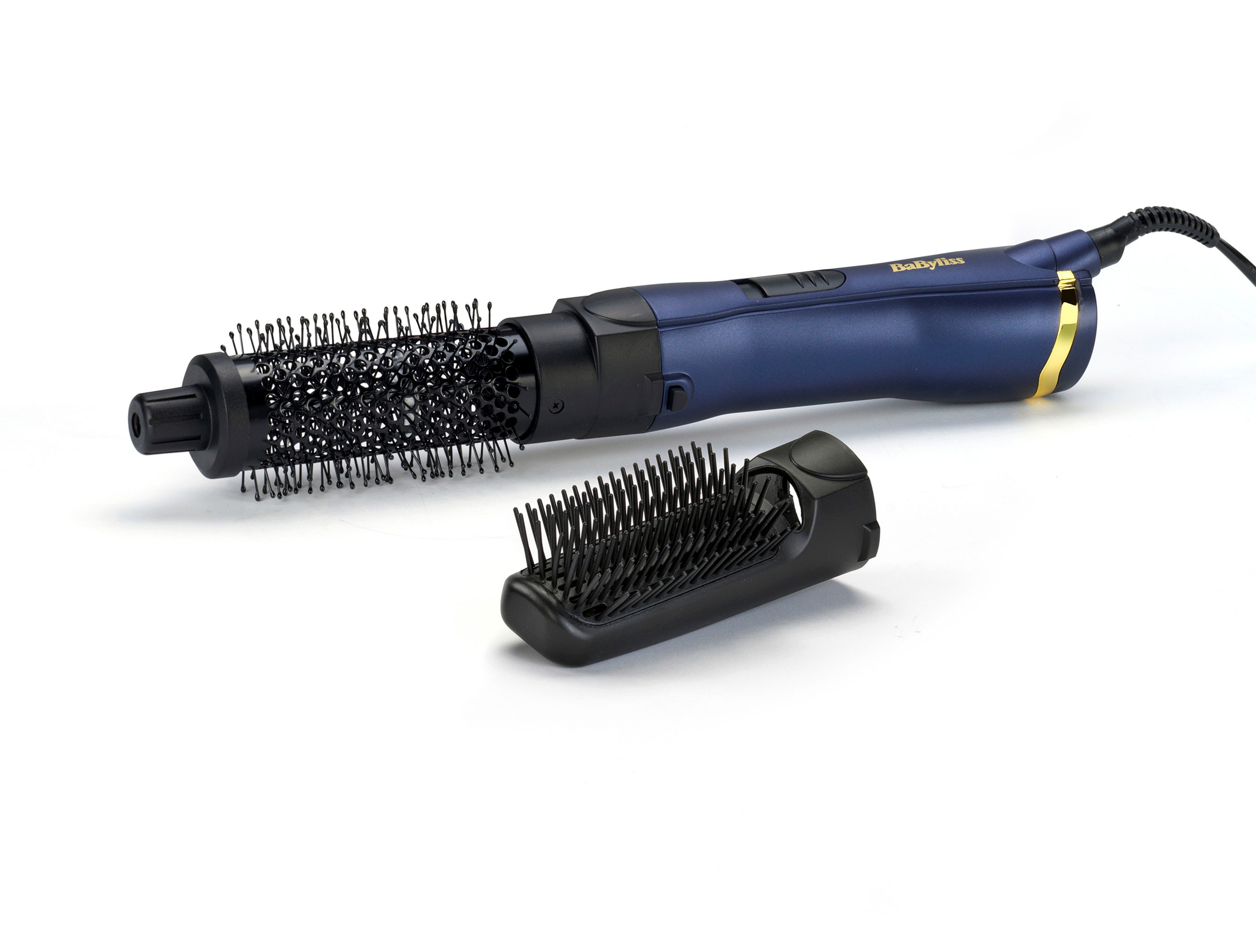 BaByliss Glätt- und Lockenstab »Midnight Luxe Hot Air Styler«, 2 Aufsätze