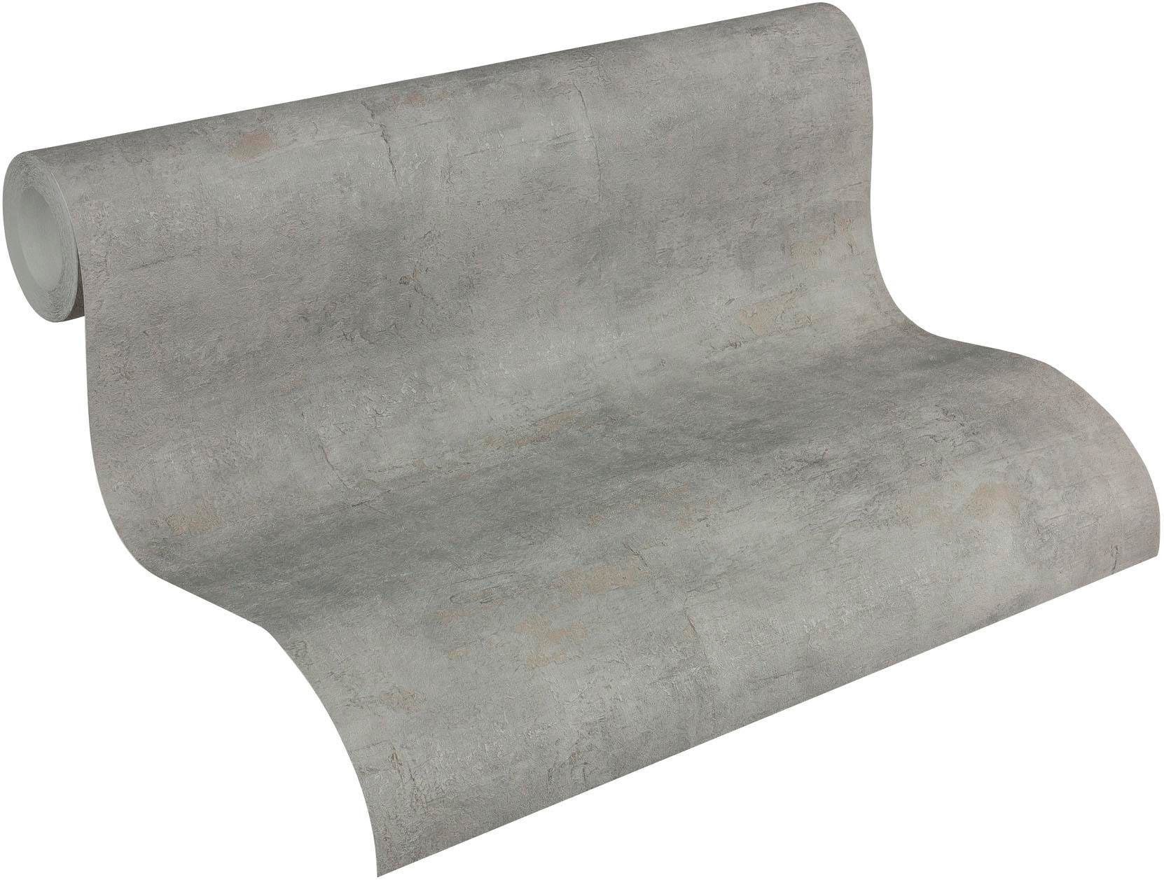 Daniel Hechter Vliestapete »Best of Wood`n Stone 2nd Edition«, used, Struktur Tapete Einfarbig