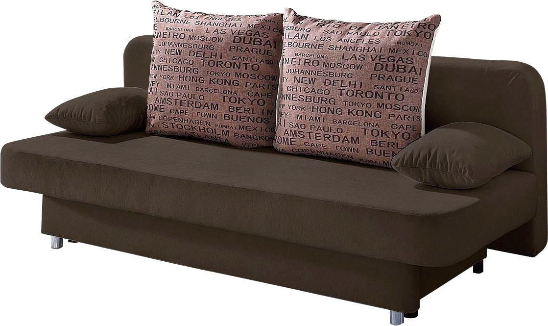 COLLECTION AB Schlafsofa "Ulla", inkl. Bettfunktion und Bettkasten, mit pas günstig online kaufen