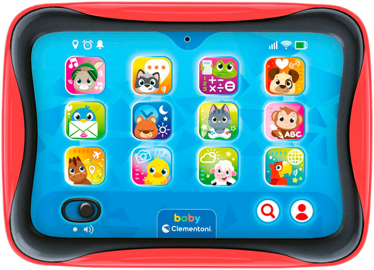 Clementoni® Lerntablet »Baby Clementoni, Baby-Tablet«, Mit Licht und Sound