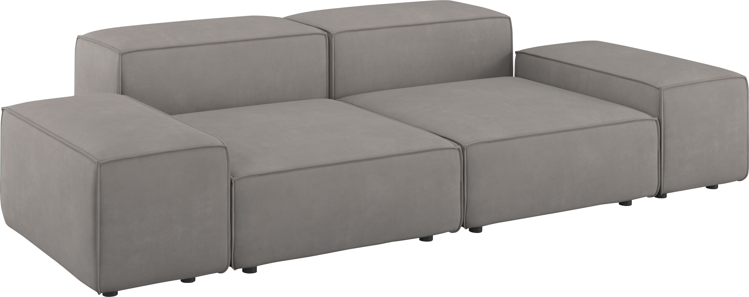 designwerk Big-Sofa »Puzzle, Designsofa für Indoor und Outdoor, bequem, modular«, wasserabweisend & strapazierfähig