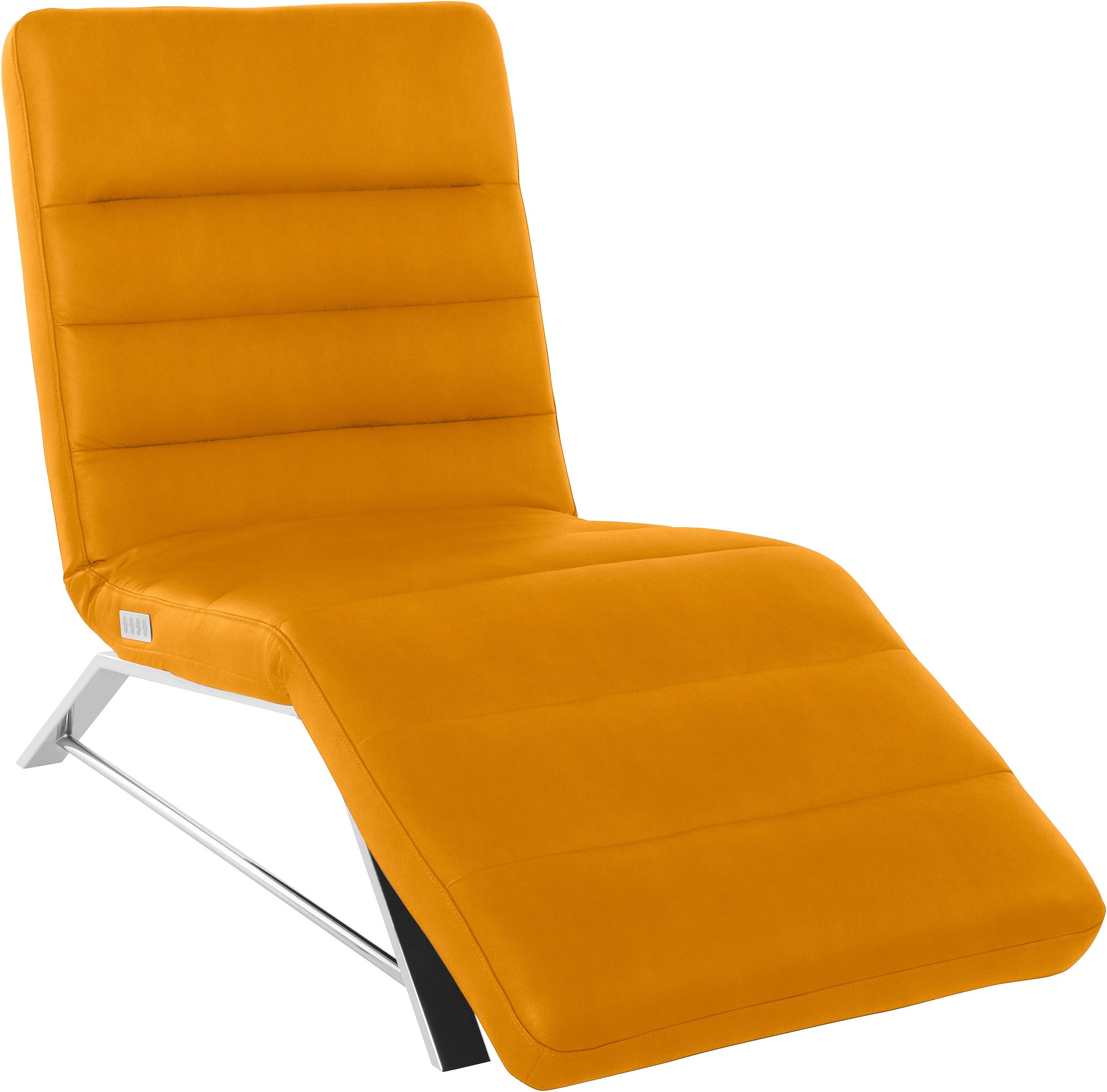 W.SCHILLIG Relaxliege »daily dreams«, Funktionsliege wahlweise mit Motor, Gestell Chrom, Breite 75 cm