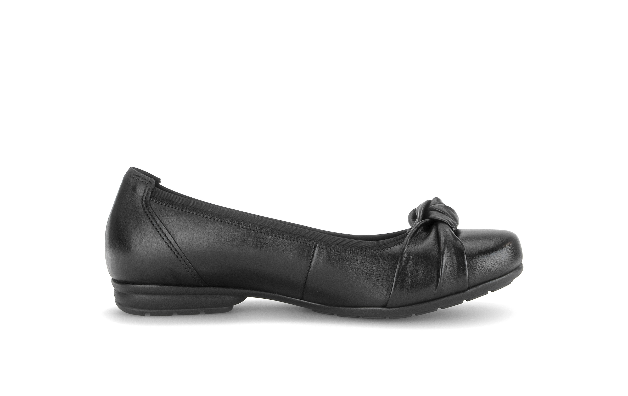 Gabor Ballerina  Blockabsatz, Basicschuh, Businesschuh mit Knoten-Detail, Weite G