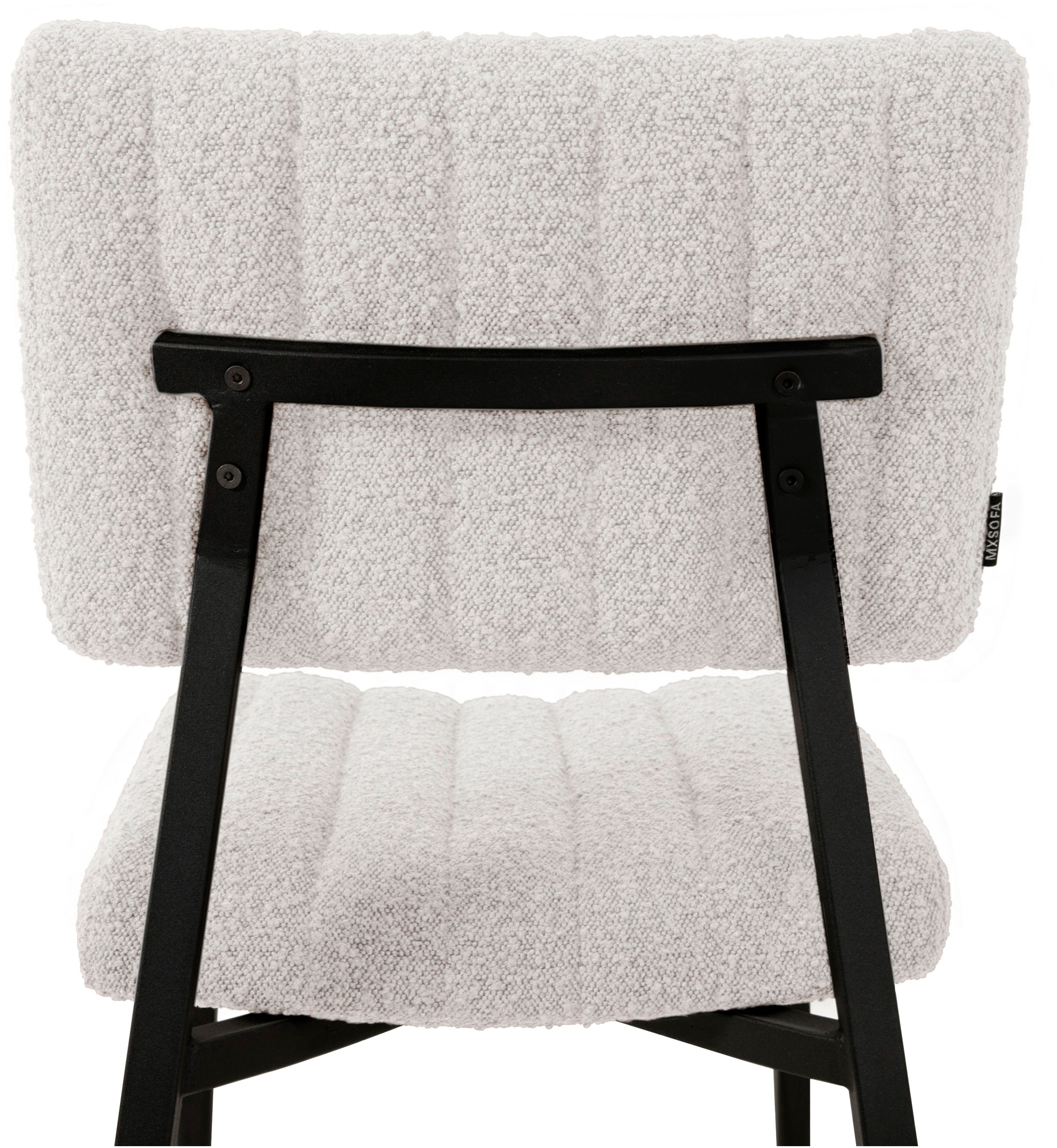 OMG Design Esszimmerstuhl »Dirk«, (Set), 2 St., Stoff, moderner Boucle Bezug, bequem gepolstert