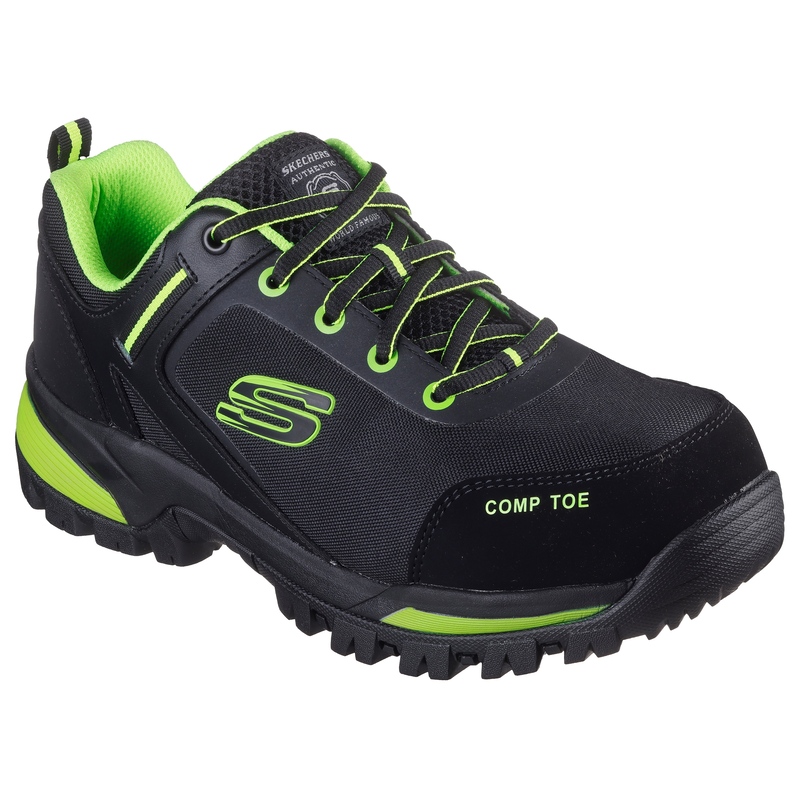 SKECHERS Berufsschuh »Gatlon S3L«, Sicherheitsschuh, Schnürschuh mit rutschhemmender Laufsohle, S3L schwarz-neongelb 47,5 47,5 Mit diesem Skechers...