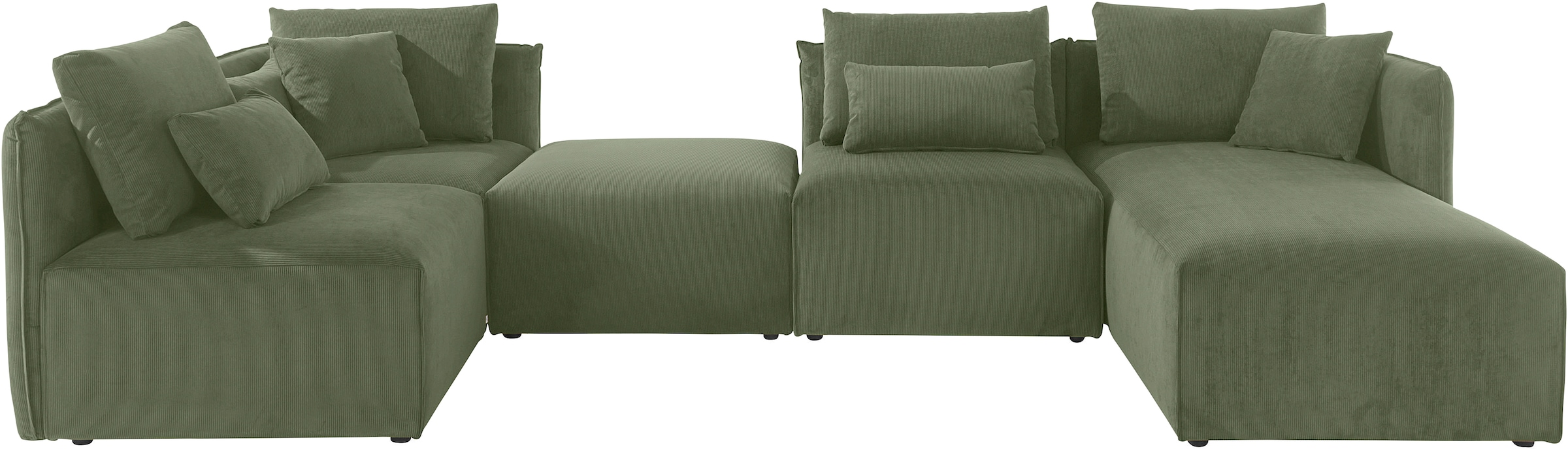 OTTO home Wohnlandschaft »Nöre U-Form« 5 Teile, in vielen Bezugsqualitäten günstig online kaufen