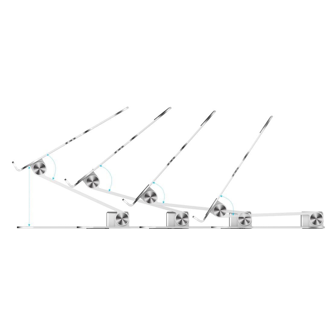 Rapoo Laptop-Ständer »Laptop-Ständer mit 5-in-1 USB-C Multiport Adapter«