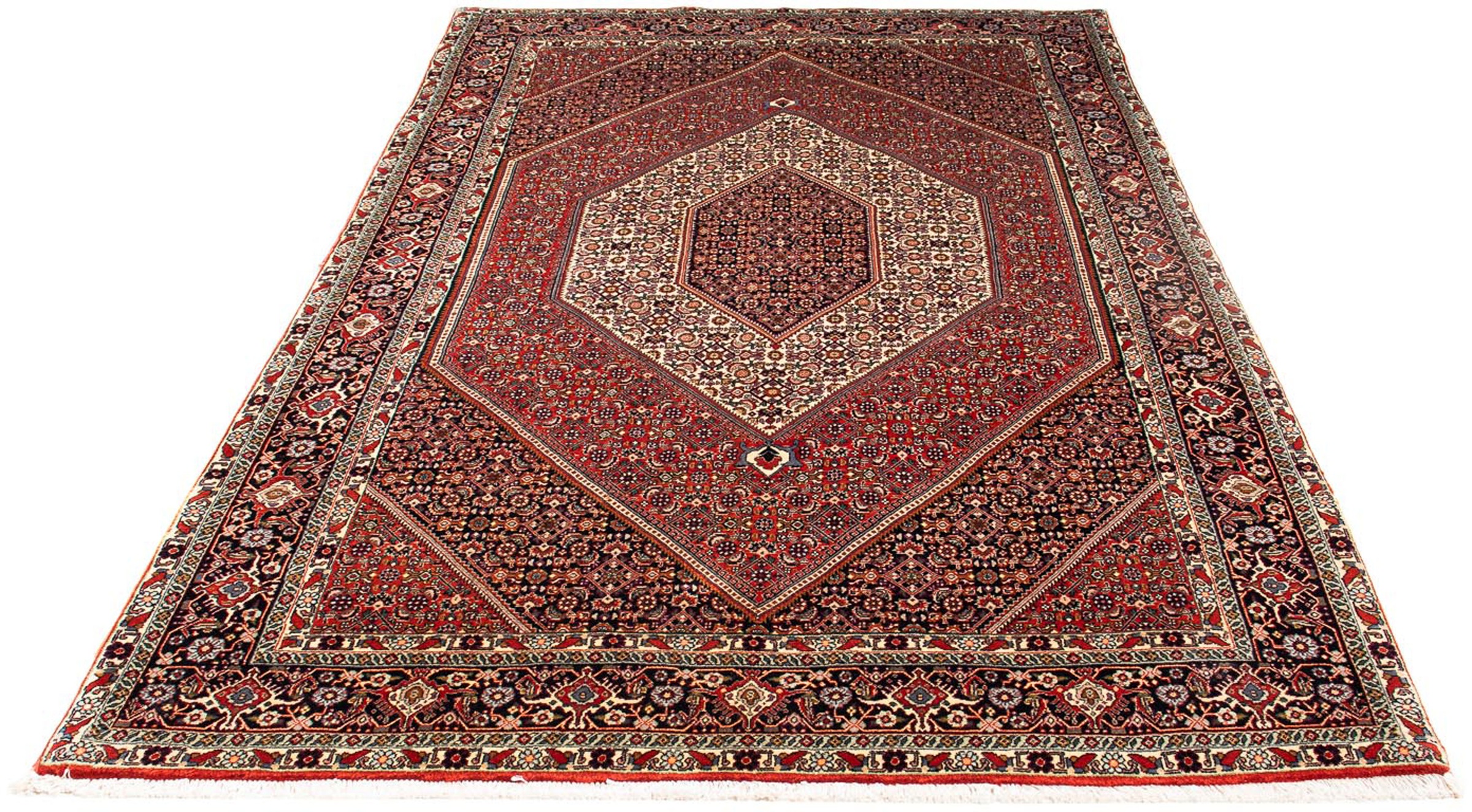 morgenland Orientteppich »Perser - Bidjar - 244 x 153 cm - dunkelrot«, rech günstig online kaufen
