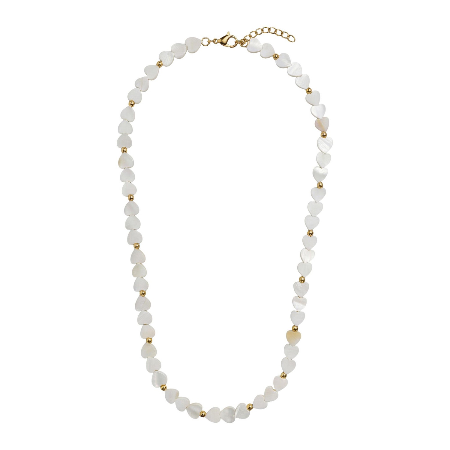 Amor Collier »Herz-Motiv« mit Perlmutt