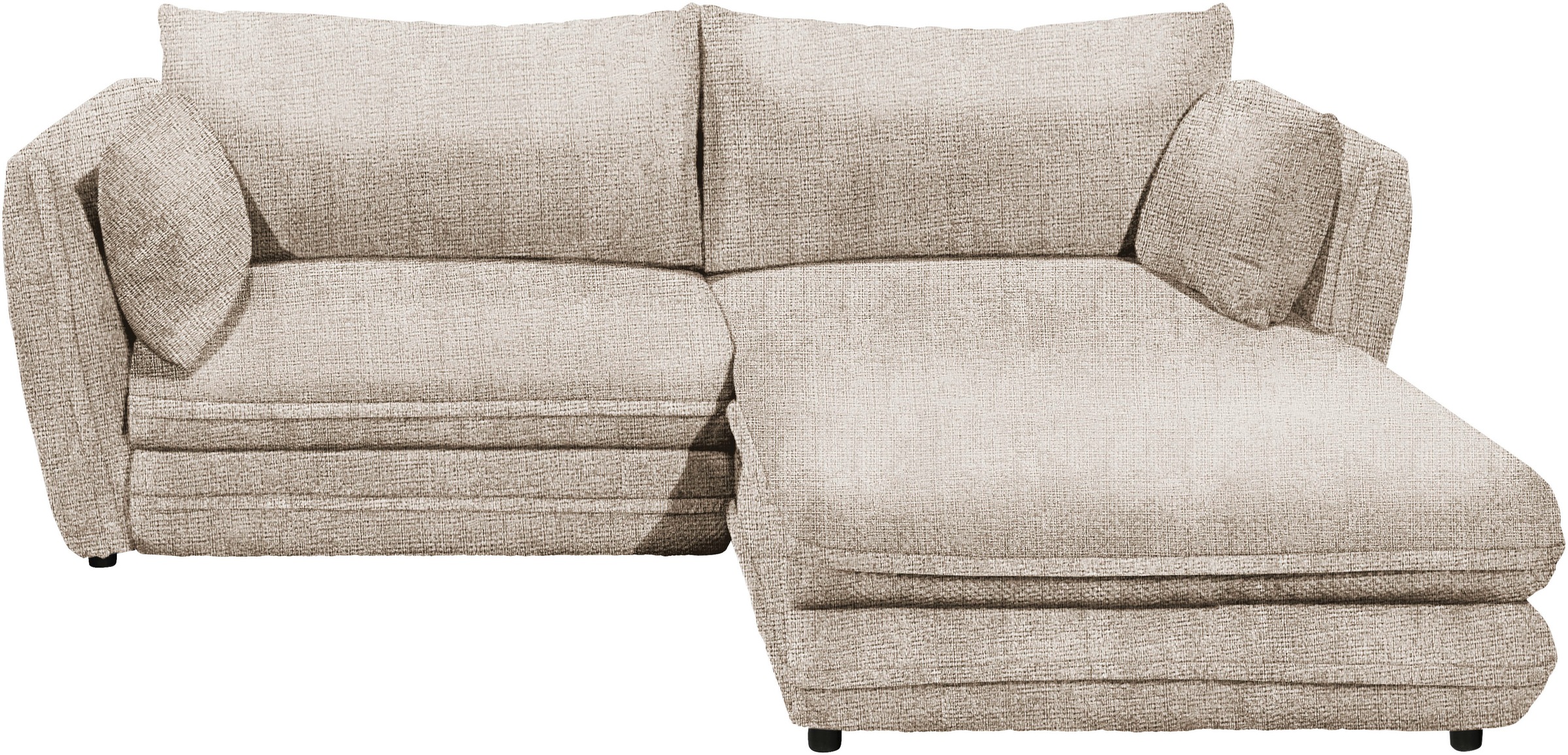 ED EXCITING DESIGN Ecksofa »Stanley L-Form«, mit Bettfunktion, Bettkasten & günstig online kaufen