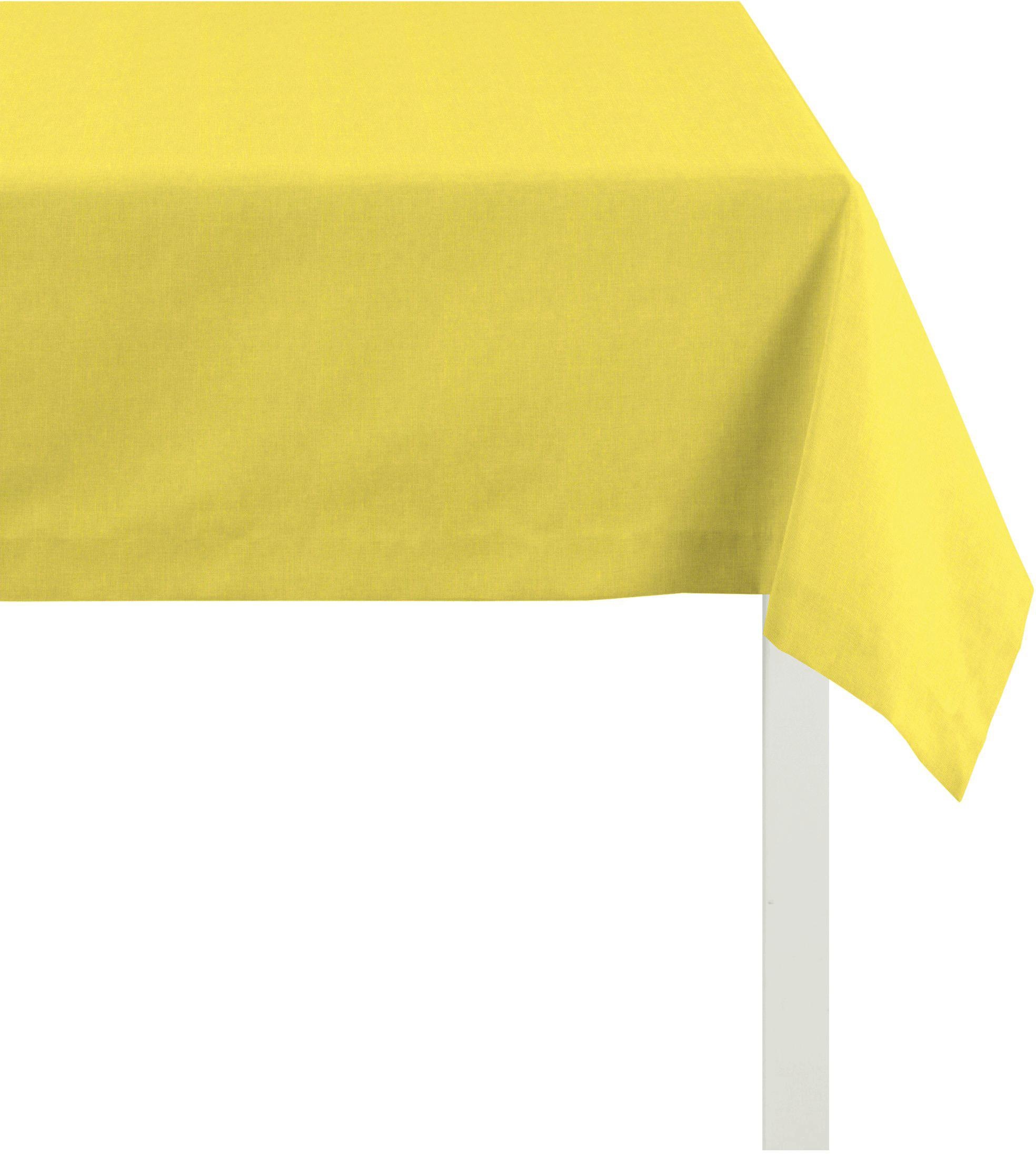 APELT Tischdecke »ALASKA, LOFT STYLE, Rips Uni«, (1 St.)