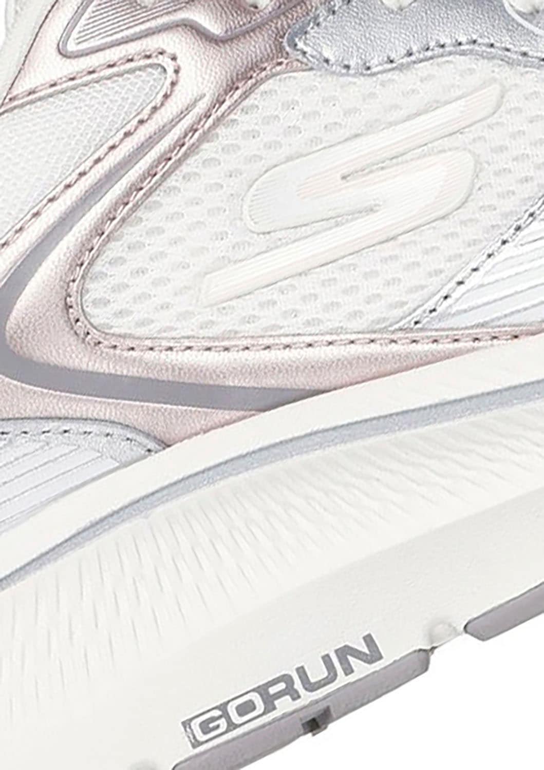 Skechers Sneaker »GO RUN CONSISTENT 2.0«, Retro Sneaker, Schnürschuh mit Metallic-Besätzen, Weite G (=weit)