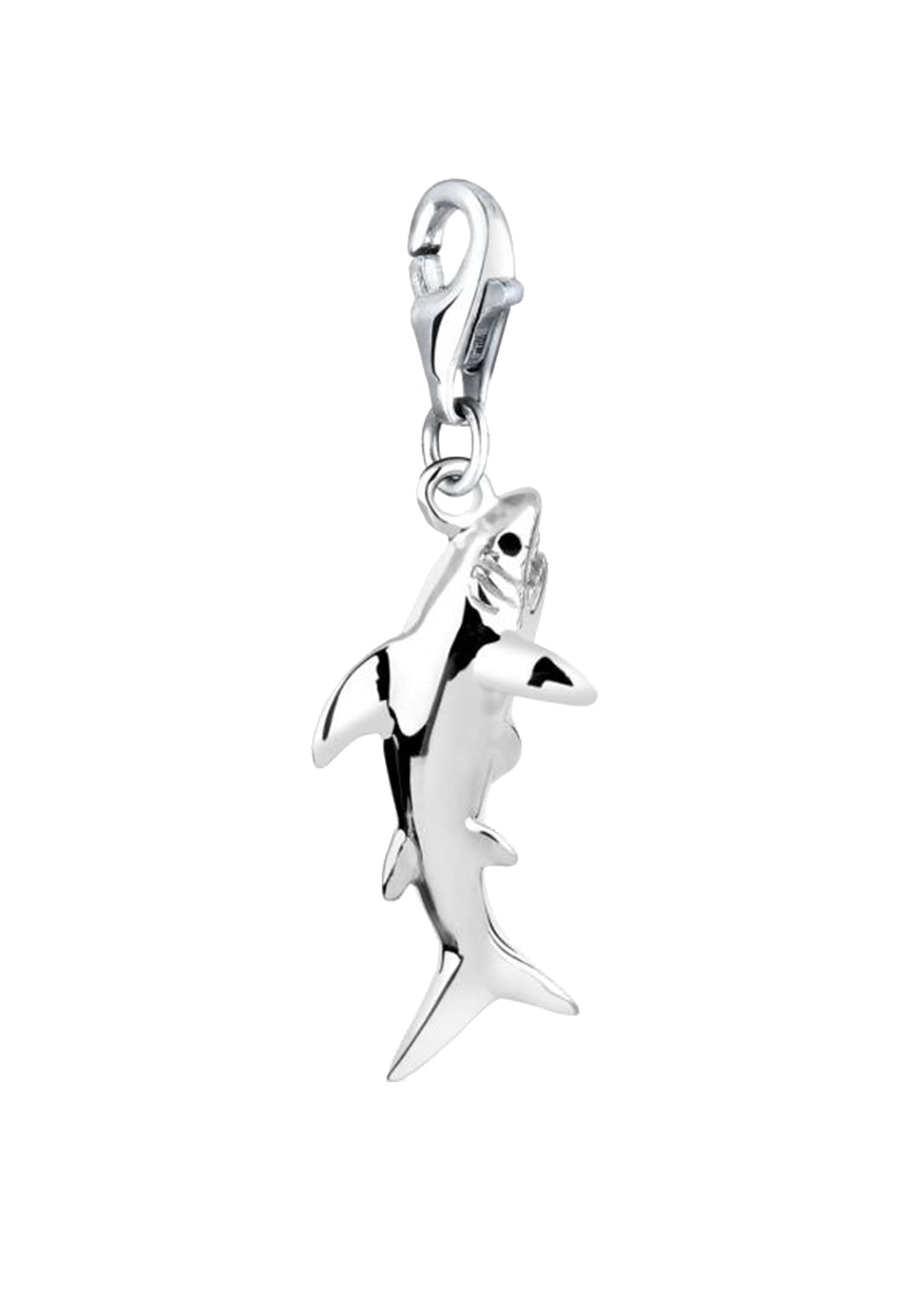Nenalina Charm-Einhänger »Anhänger Hai Fisch Meer Shark 925 Silber«