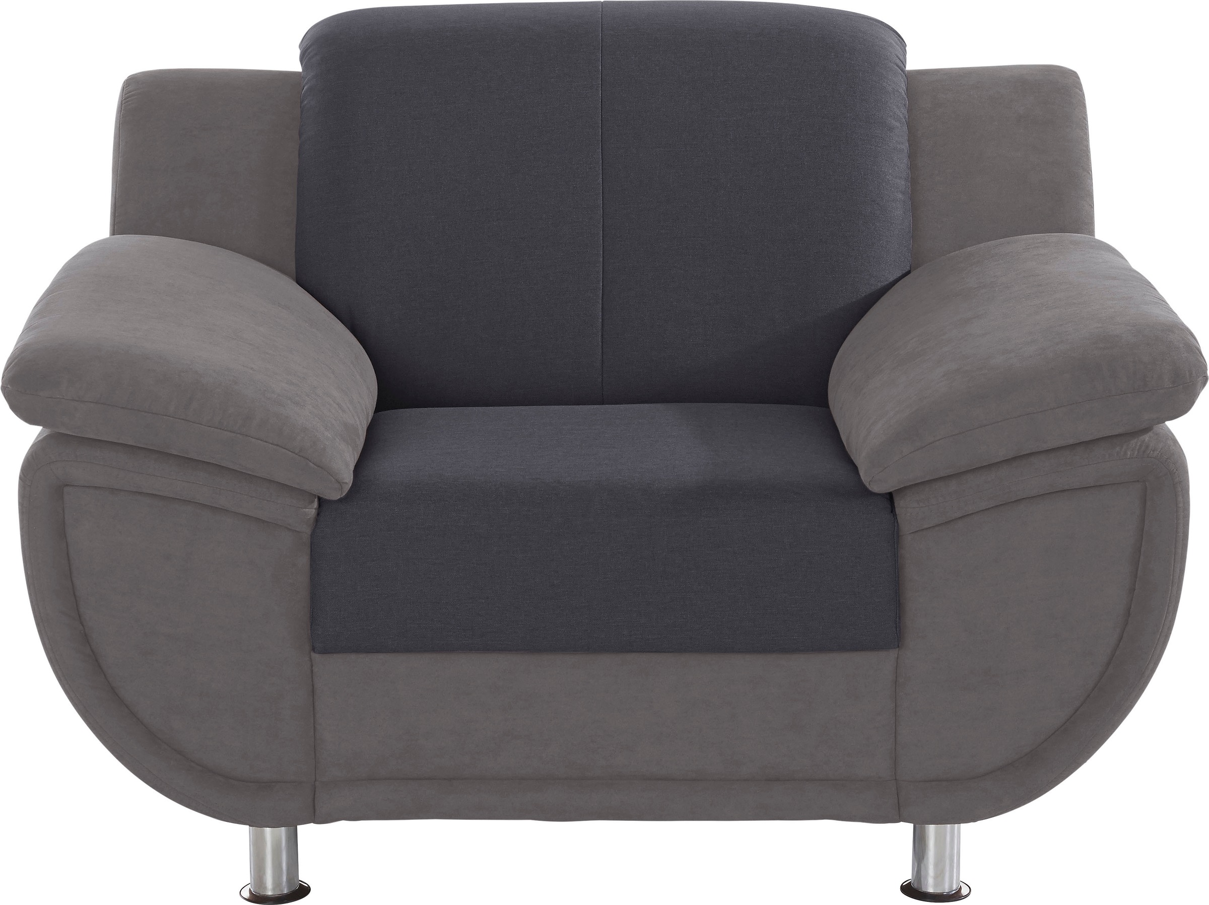 TRENDMANUFAKTUR Sessel »Rondo 3, Loungesessel« wahlweise mit komfortablem Federkern, mit extra breiten Armlehnen