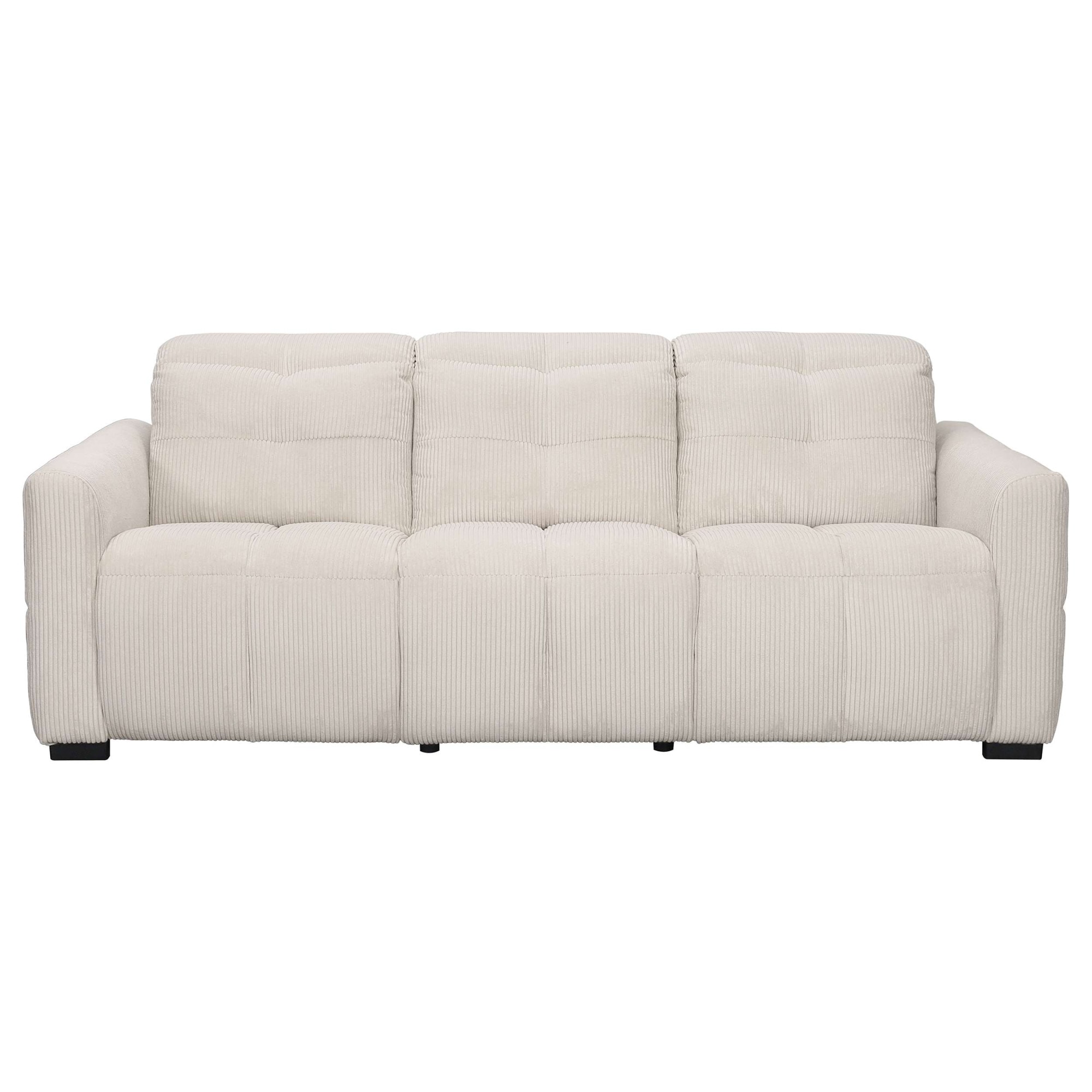 OTTO home 3-Sitzer »CAARLA Cord, Sofa, 224 cm, man. oder elektr. Relaxfunktion (USB-A/C)« mit USB-A und USB-C bei elektrischer Ausführung, Kopfteilverstellung