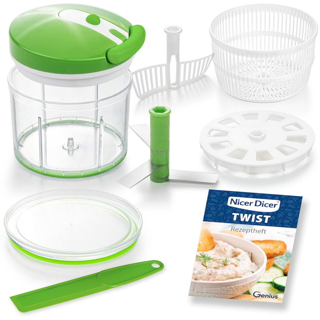 Genius Zerkleinerer »Nicer Dicer Twist«, - Let's twist again