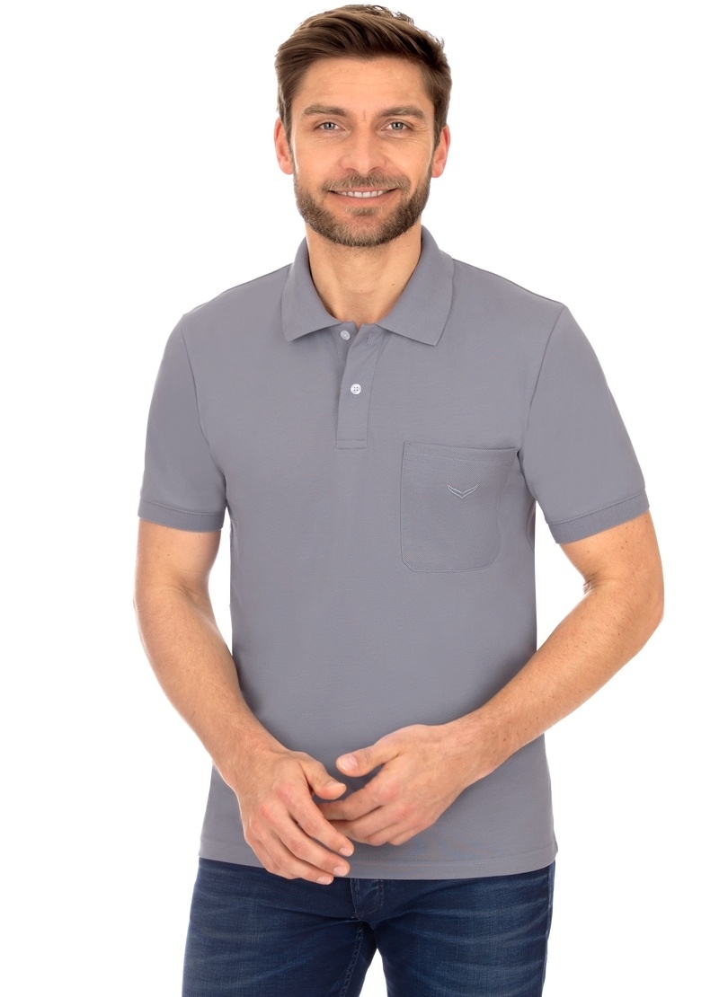 Trigema Poloshirt bei »TRIGEMA online Polohemd mit Brusttasche«