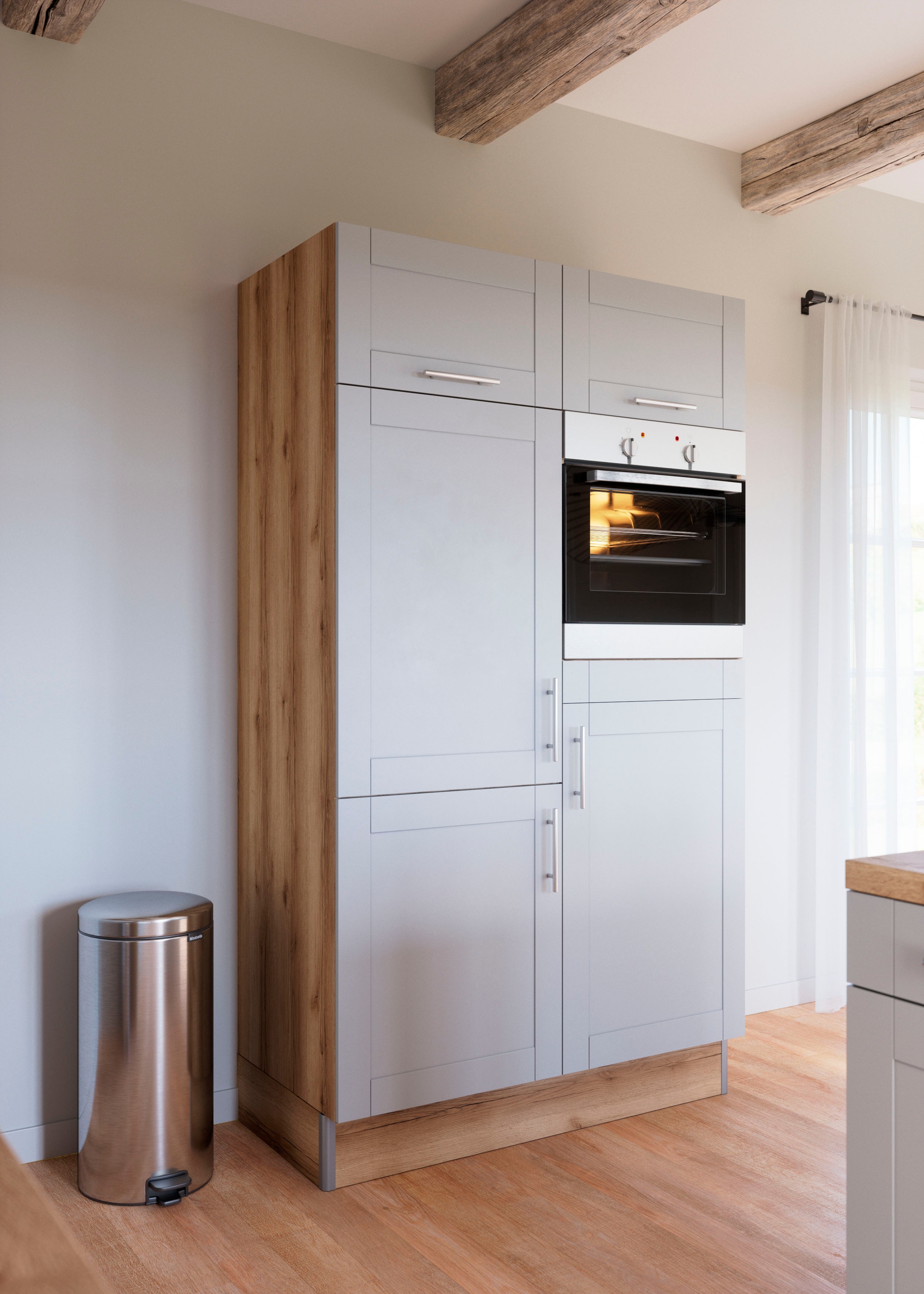KOCHSTATION Küche »KS-Ahus, Back-/Kühlmodul« Breite 120 cm, wahlw. mit E-Ge günstig online kaufen