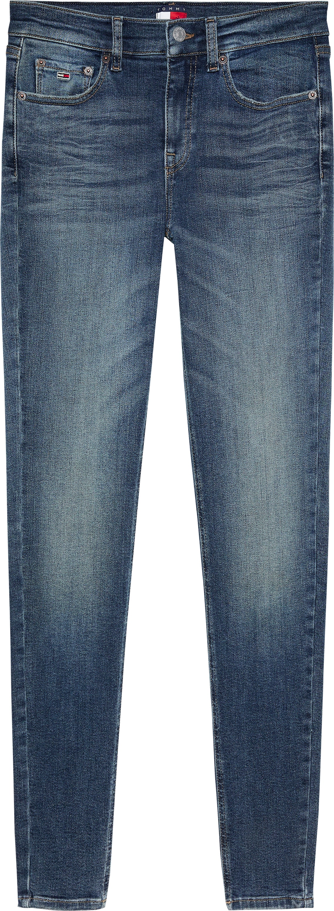 Tommy Jeans Skinny-fit-Jeans »NORA MR SKNY AH1280«, mit Logo-Badge
