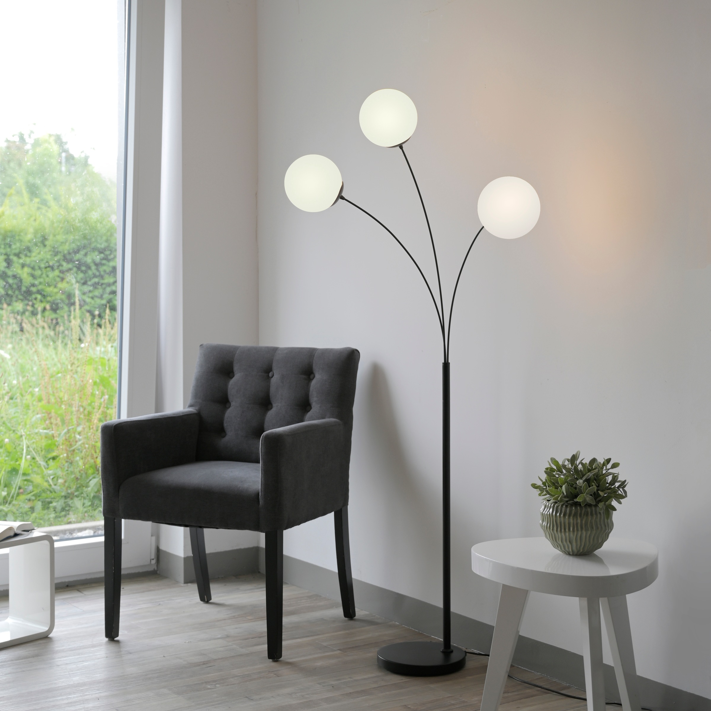 andas Stehlampe »Nymölla«, 3 flammig, Leuchtmittel E14   ohne Leuchtmittel, günstig online kaufen