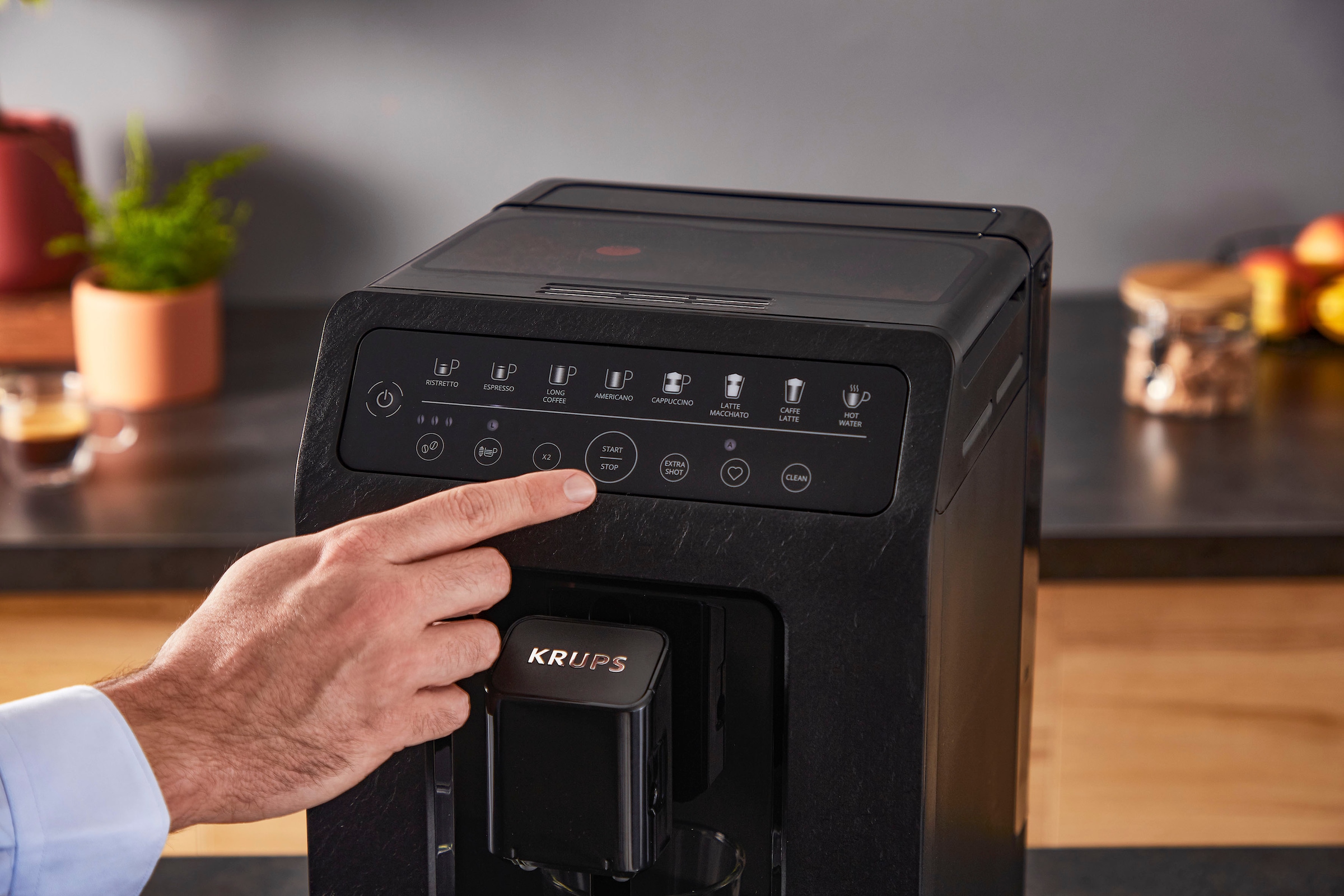 Krups Kaffeevollautomat »EA897B Evidence ECOdesign« bei online