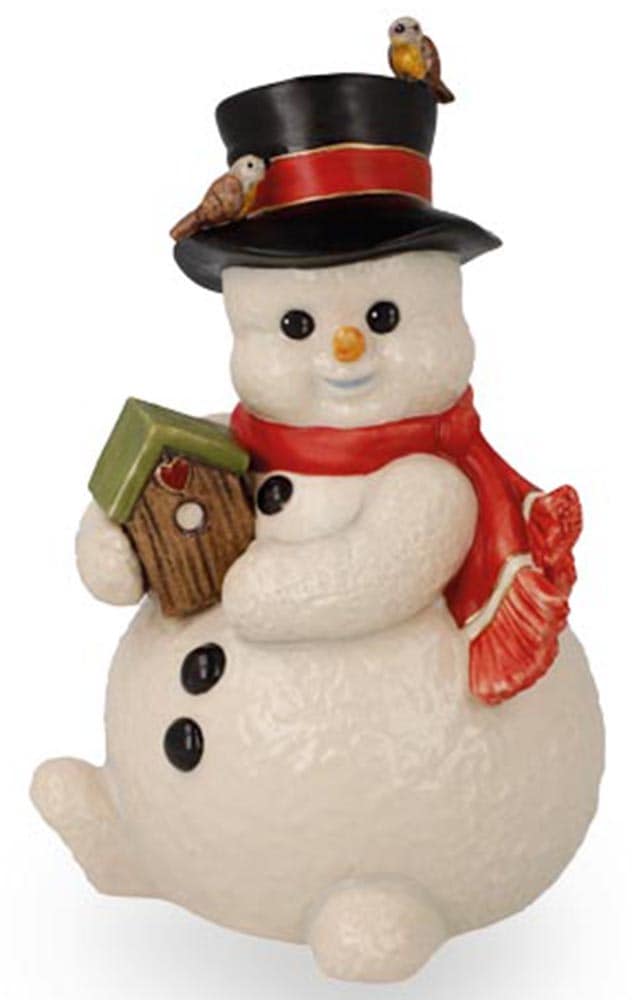 Goebel Dekofigur »Schneemann - Umzug ins Winterquartier« 8,5 x 8 x 13,5 cm günstig online kaufen