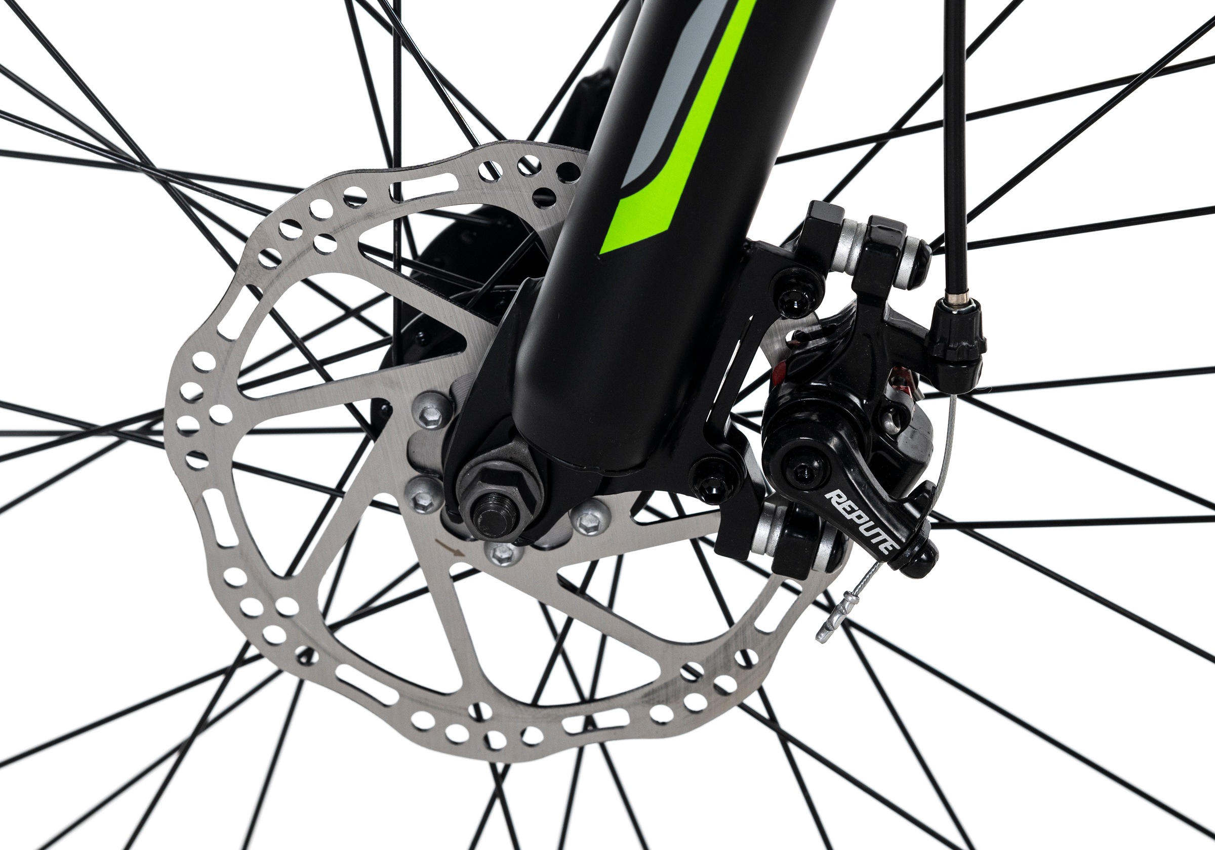 KS Cycling Mountainbike »Hardtail 26" Catappa schwarz-grün 21 Gänge« 21 Gang Kettenschaltung