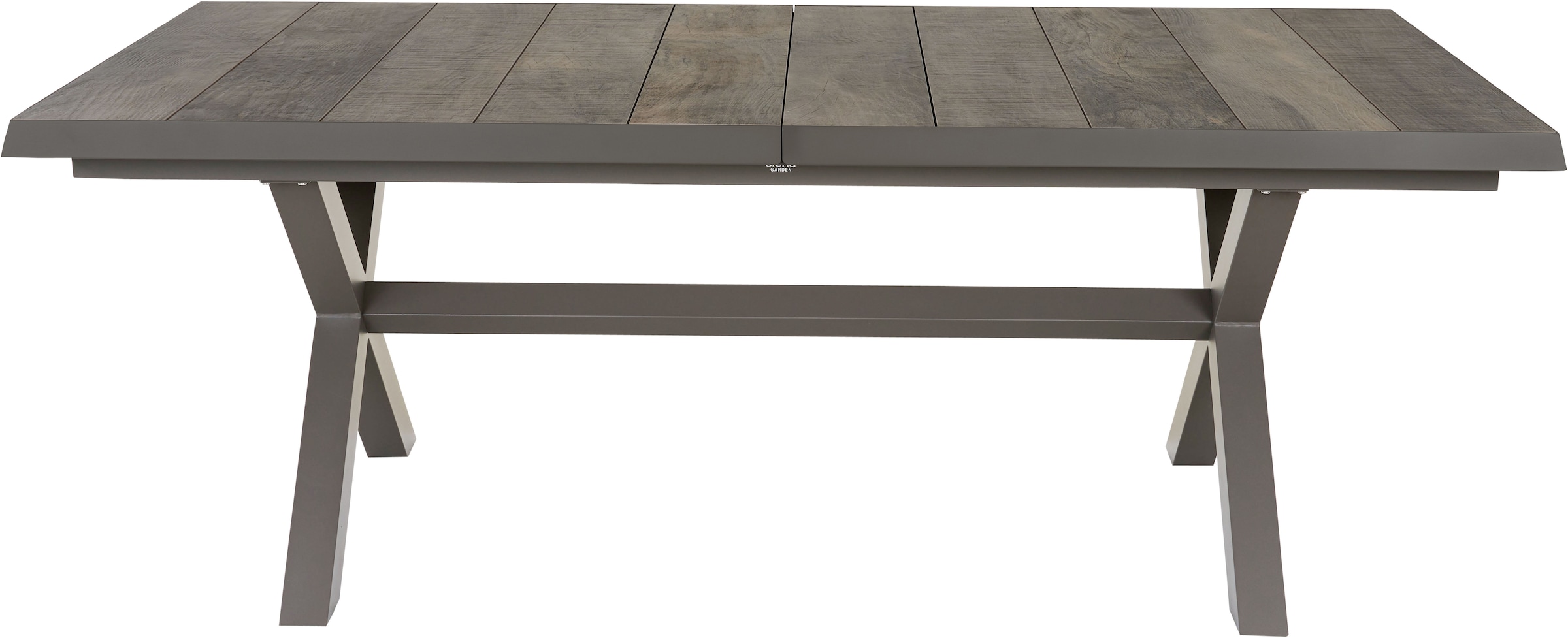 Siena Garden Garten-Essgruppe »»Corido Move« mit Sincro Ausziehtisch« Set, inkl. Kissen und Move-Funktion, 9 Stk. tlg. 4x Sessel, AZ-Tisch: 100x 200-260x 77 cm