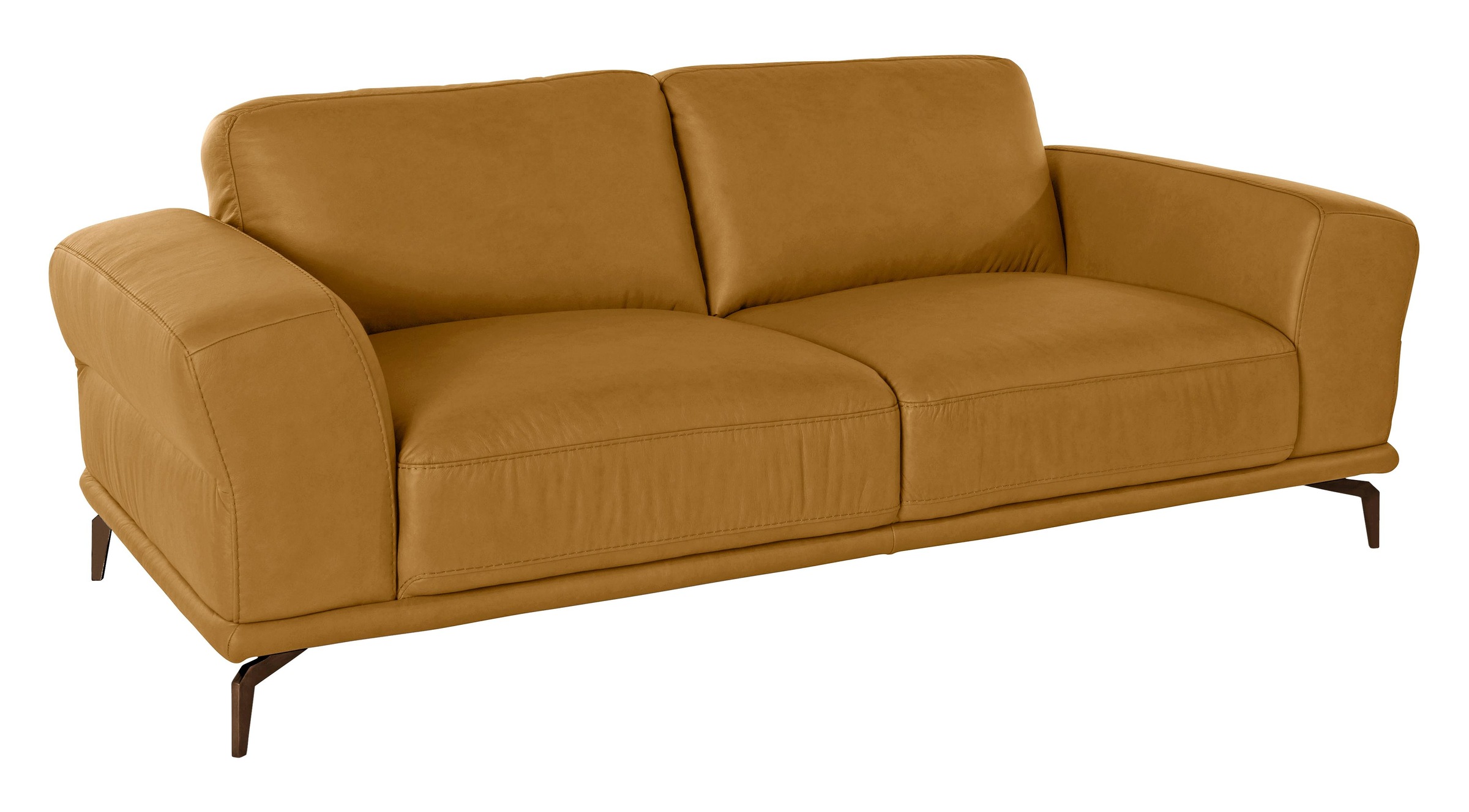 W.SCHILLIG 2,5-Sitzer »montanaa« mit Metallfüßen in Bronze pulverbeschichte günstig online kaufen