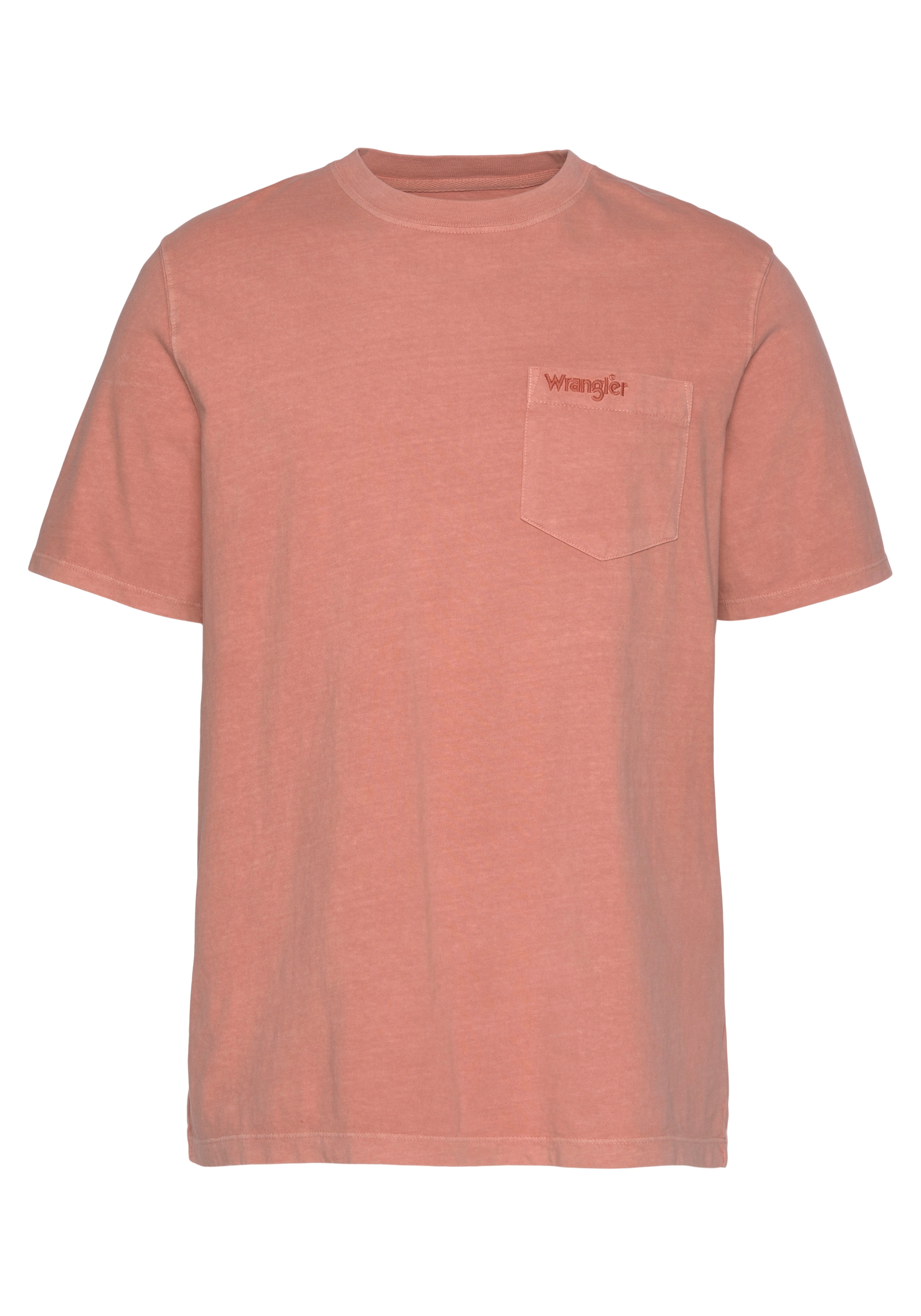 T-Shirt „Pocket Tee“, Gr. S, etruscan red