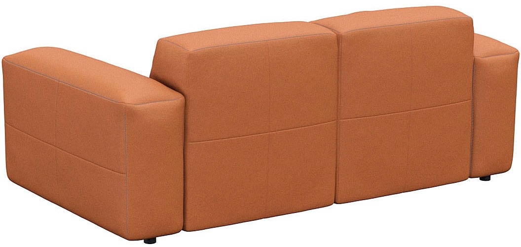 FLEXLUX 2-Sitzer »Lucera Sofa, super bequem durch hochwertigen Sitzaufbau mit Kaltschaum«, Designsofa, modern & anschmiegsam