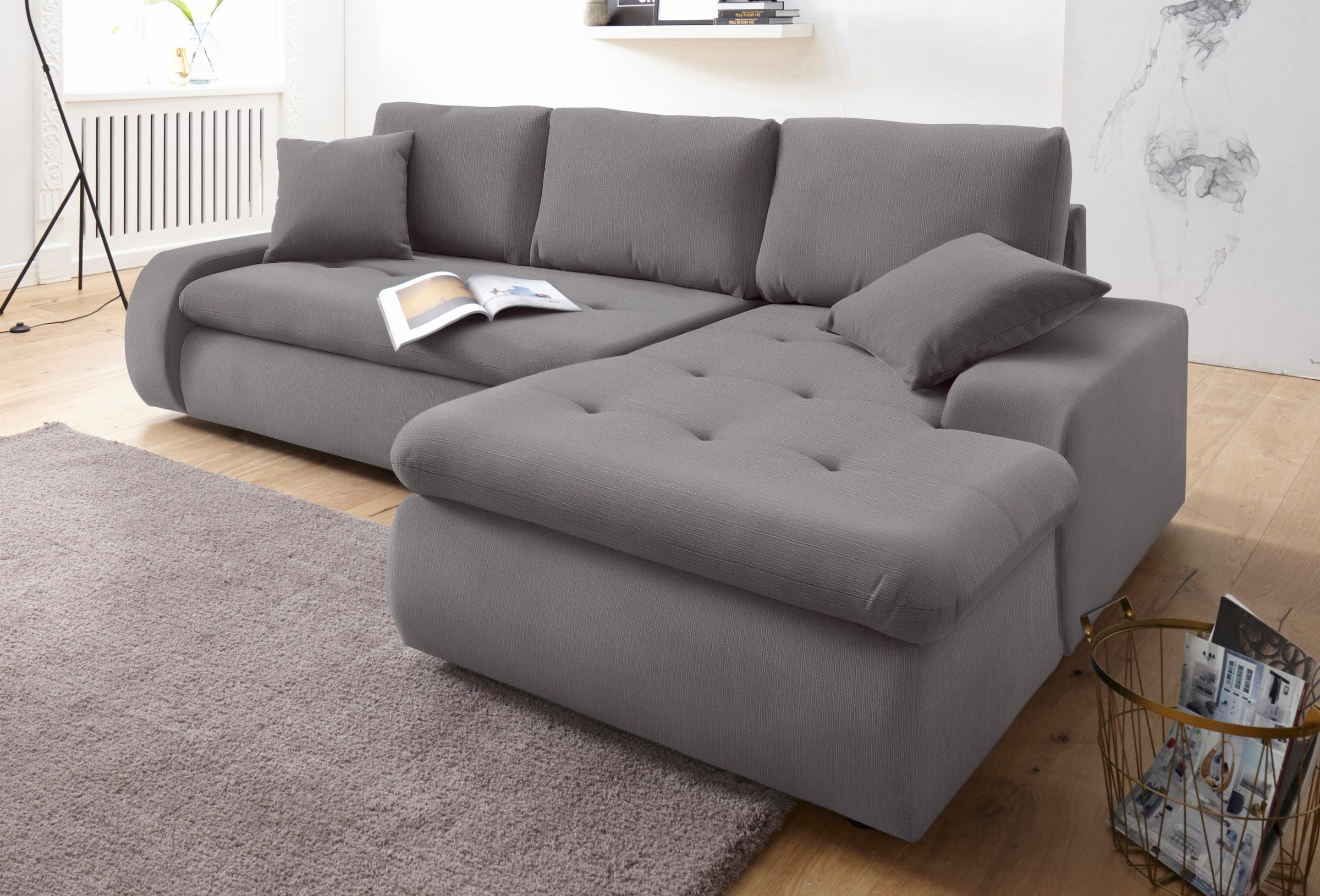 TRENDMANUFAKTUR Ecksofa »Indie II, tolle Detailverarbeitung, bequem und kom günstig online kaufen