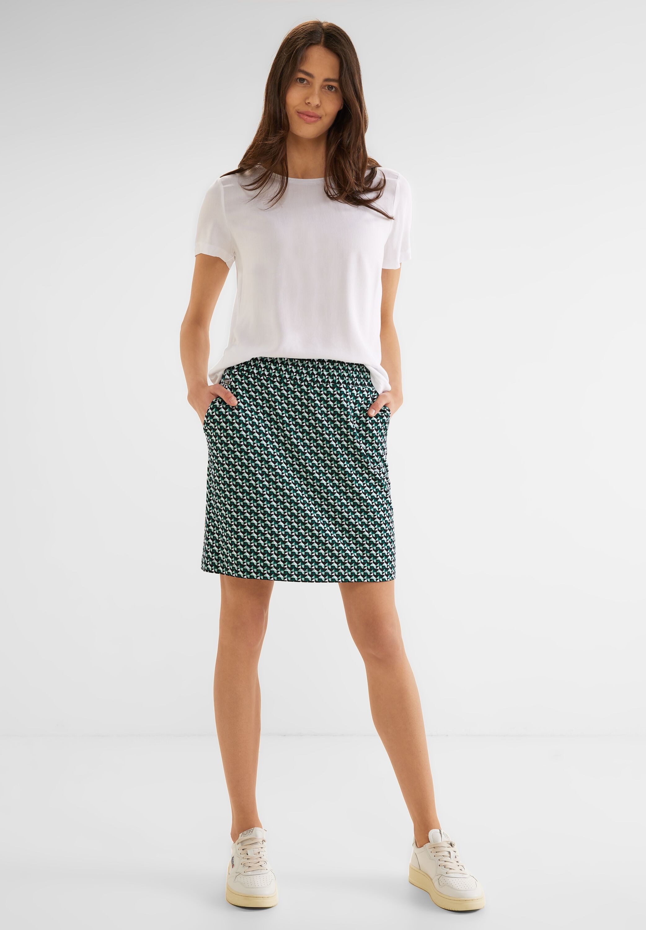 3. Bild von STREET ONE Minirock, softer Materialmix