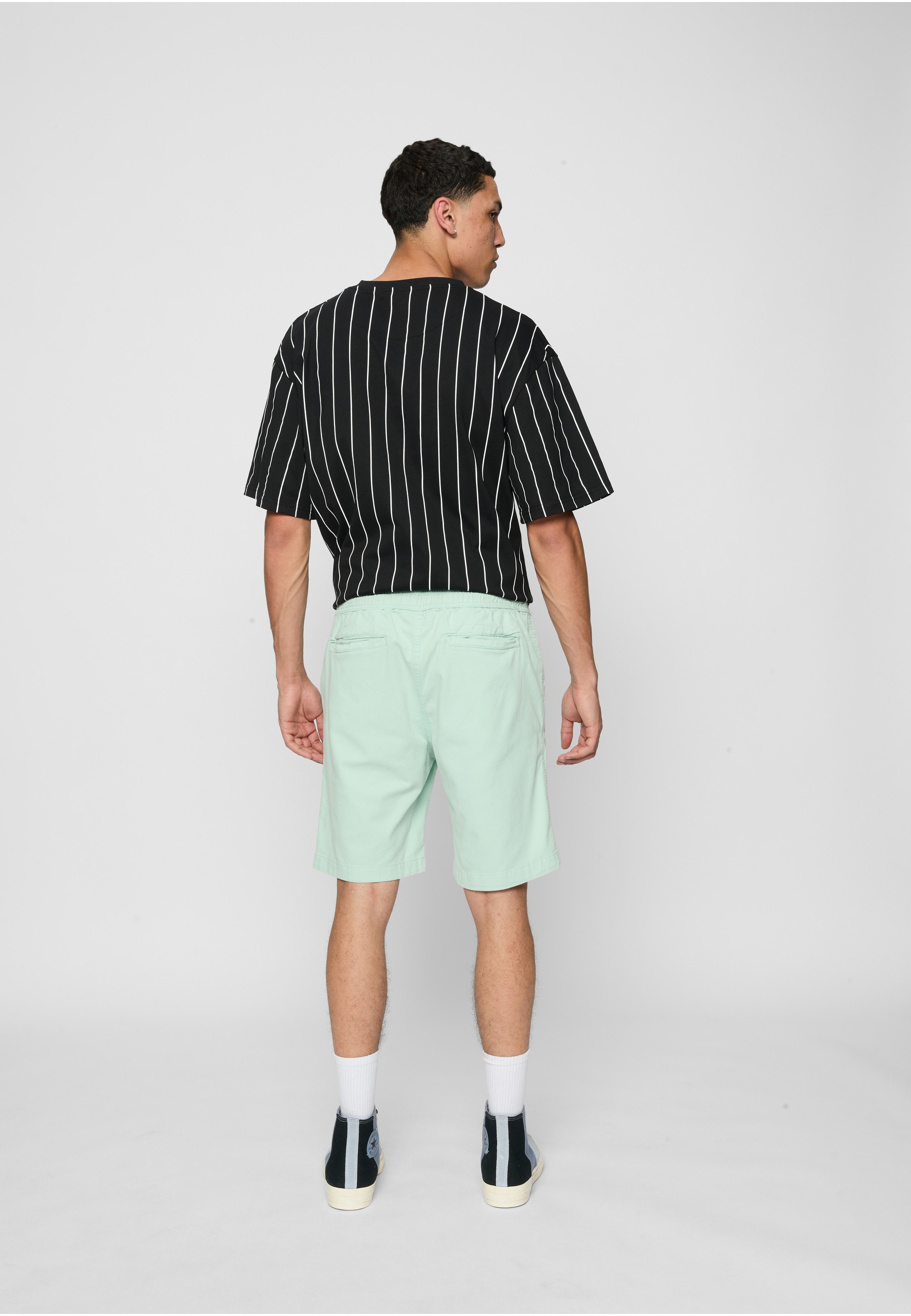 URBAN CLASSICS Shorts »Urban Classics Stretch Twill Joggshorts 2-Pack«