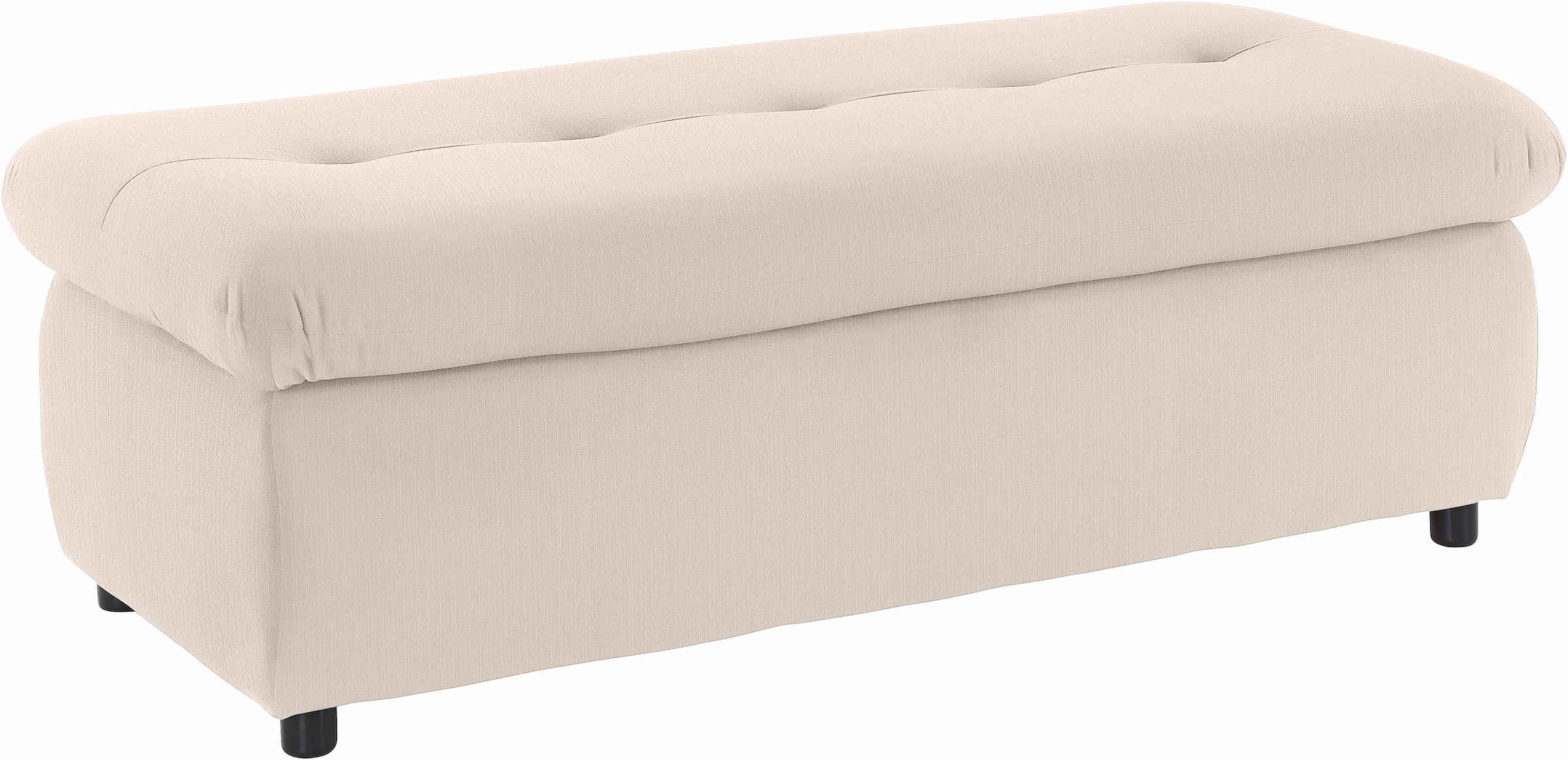 TRENDMANUFAKTUR Hocker »Indie II, bequemer Bankhocker mit Staufach unter de günstig online kaufen