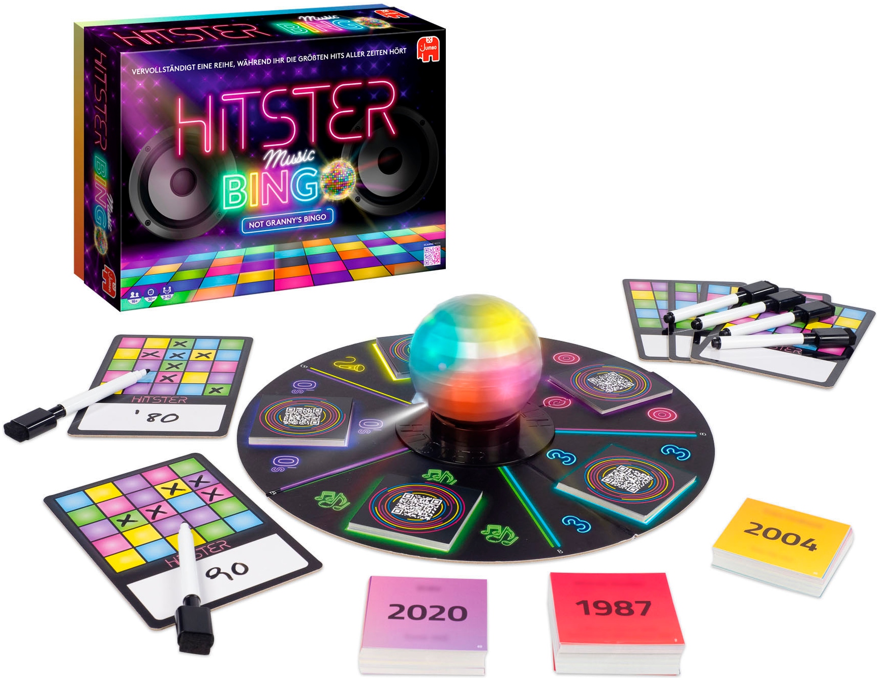 JUMBO Spiel »Hitster Musik Bingo«