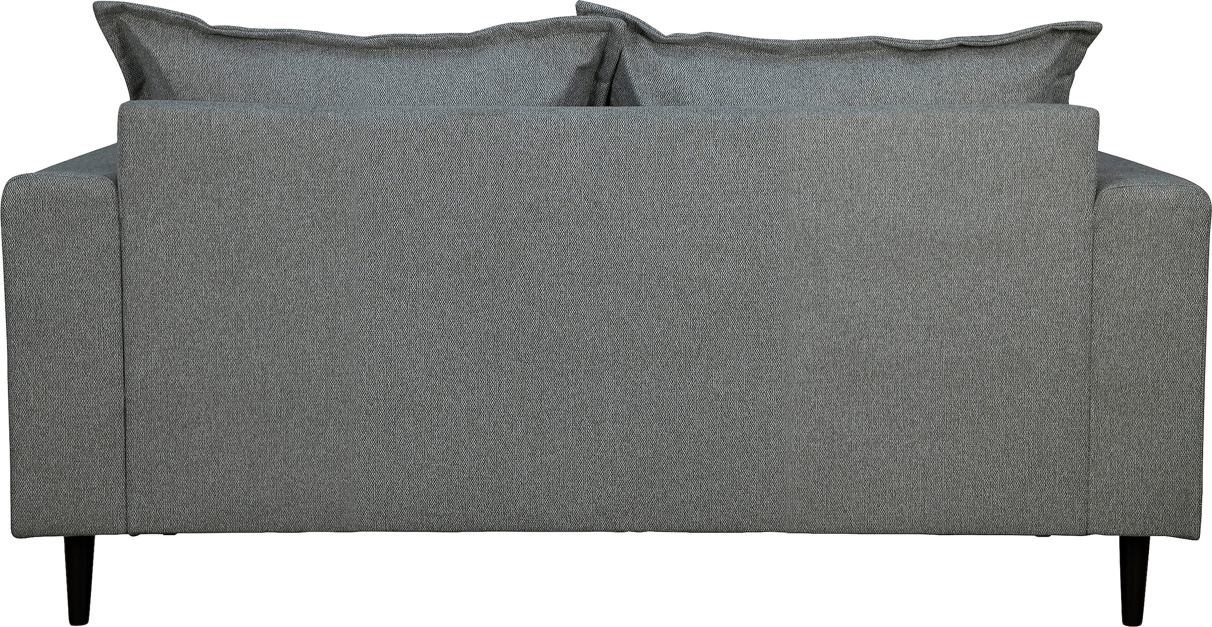 Home affaire 2-Sitzer »VEYRAS, hoher Sitzkomfort, Maße B/T/H: 162/84/76 cm«, mit Wellenunterfederung, incl. Rückenkissen und Zierkissen
