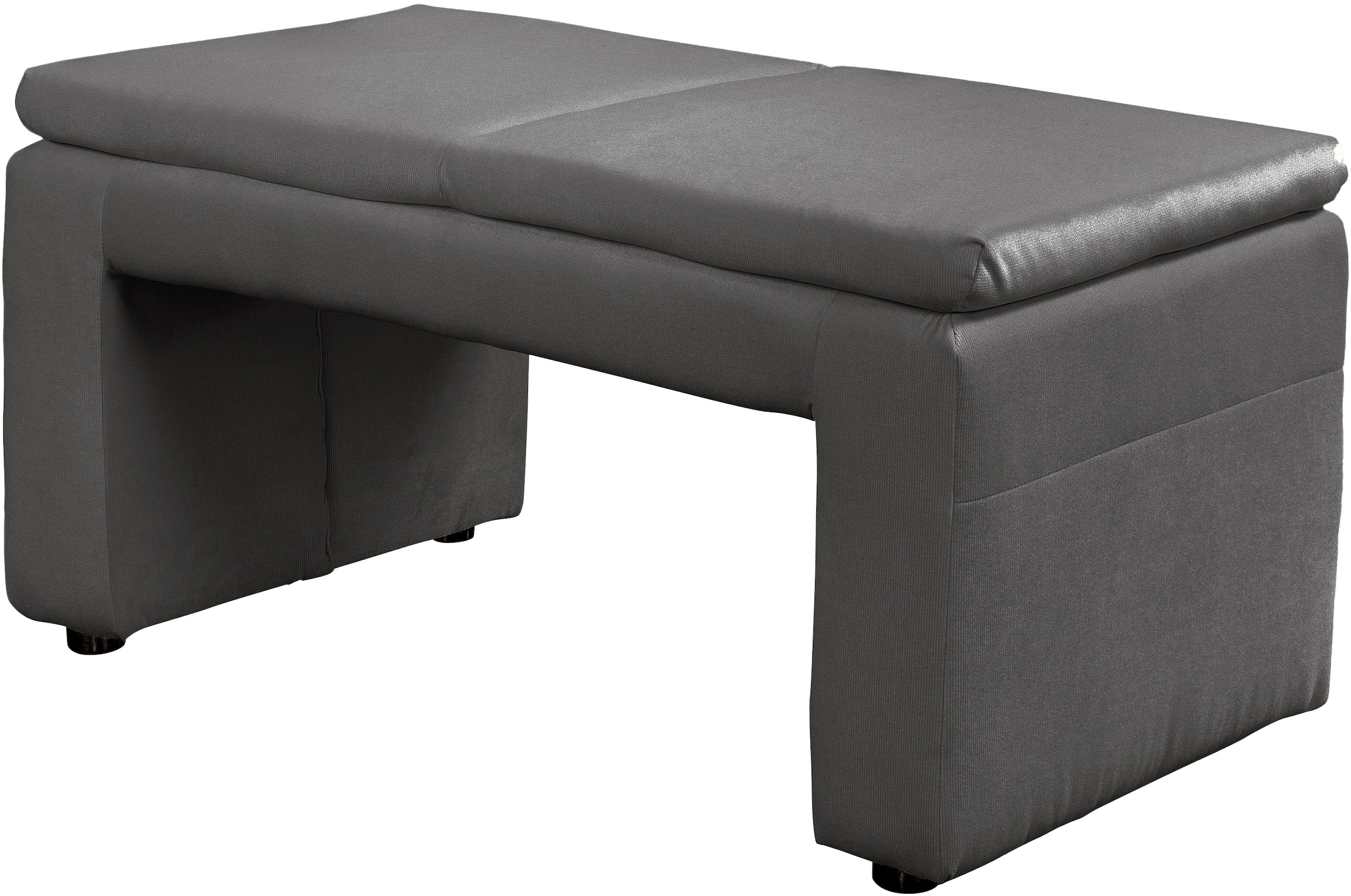 exxpo - sofa fashion Hockerbank »Cortado« hohe Bodenfreiheit, schöne Detailverarbeitung