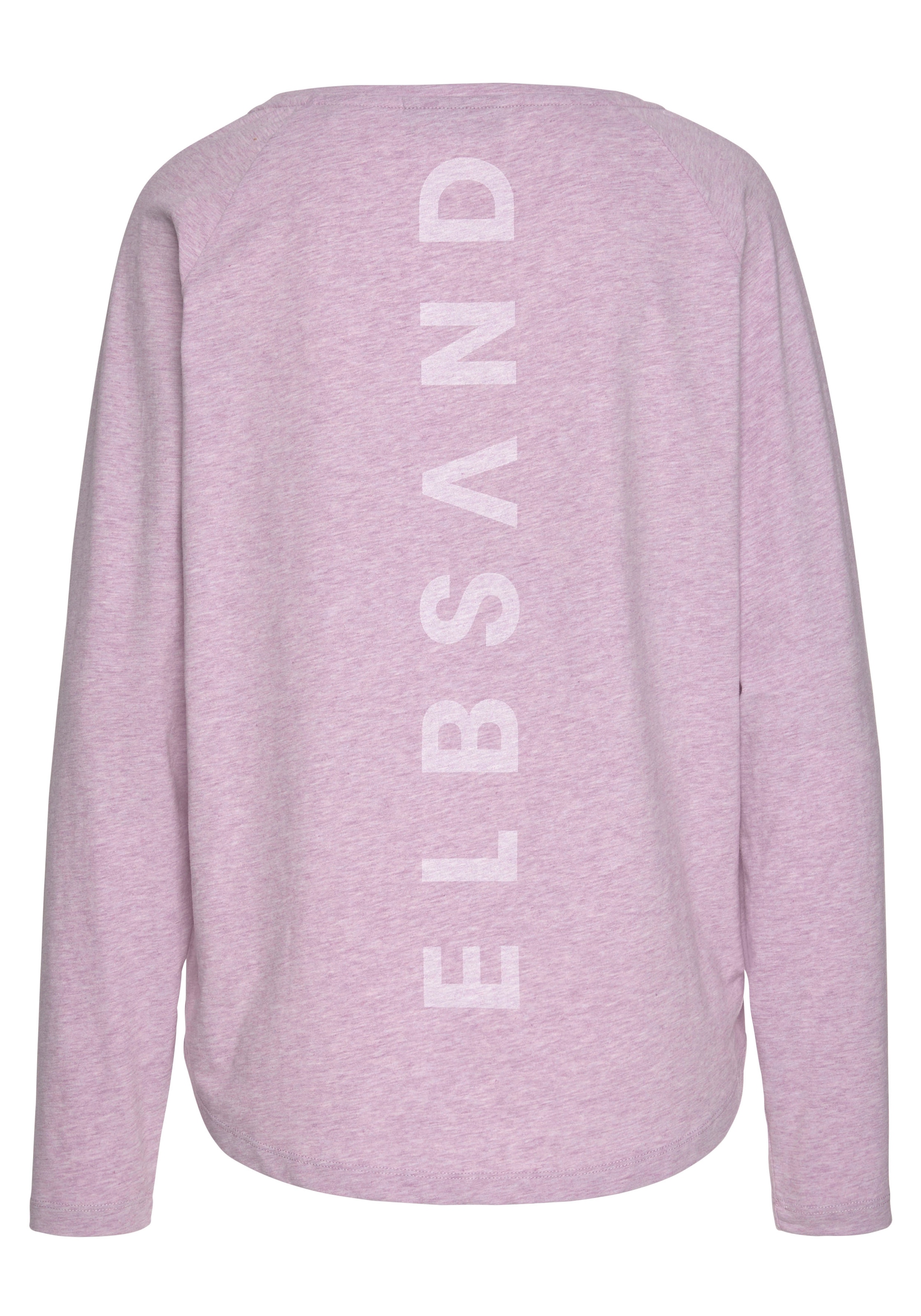 Elbsand Longsleeve »Tira«, mit Logodruck hinten, Langarmshirt, sportlich-casual