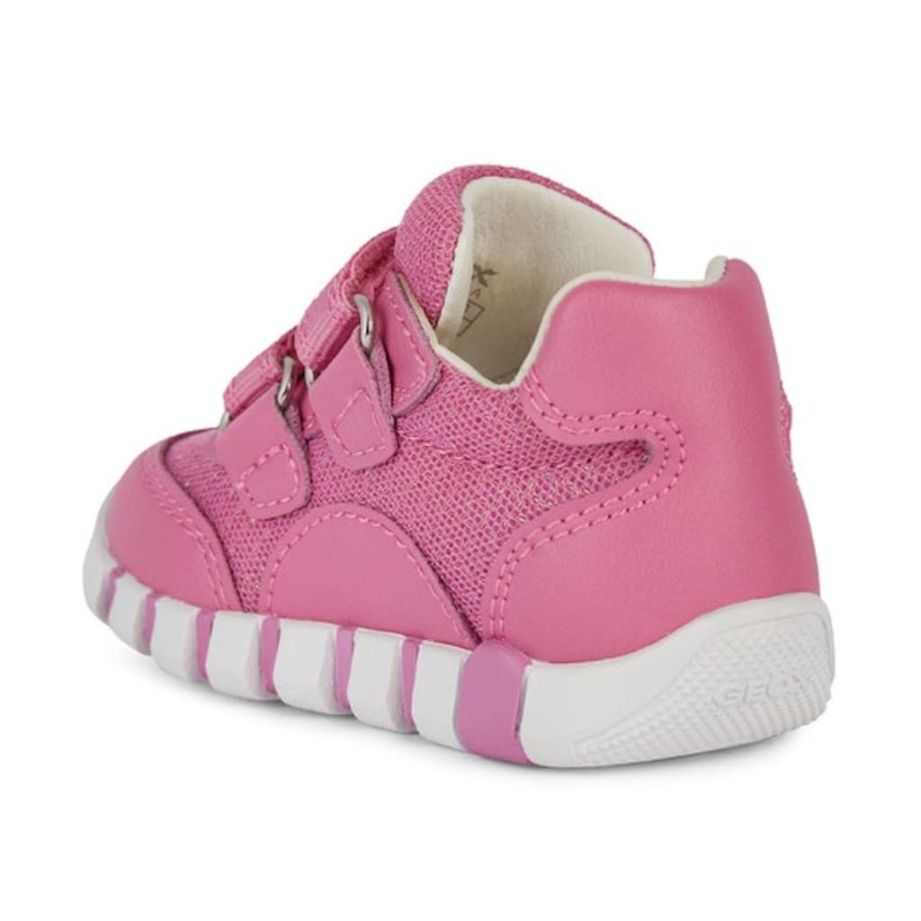 Geox Lauflernschuh »B IUPIDOO GIRL A«, Sneaker, Babyschuh mit softer Lederinnenausstattung